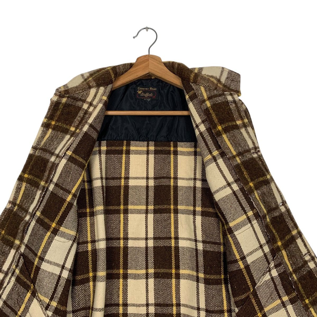 Japanese Brand Country Road Buffalo Tartan Wool Jacket Size US M / EU 48-50 / 2 - 12 Thumbnail