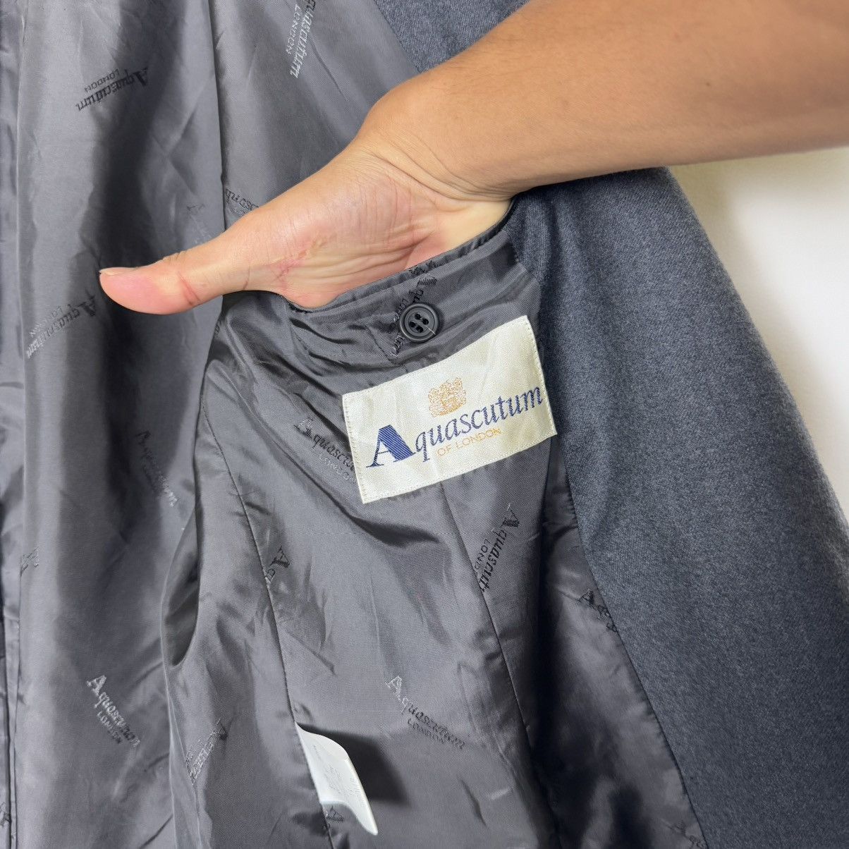Aquascutum Aquascutum Made In Japan Blazer Size M / US 6-8 / IT 42-44 - 15 Thumbnail