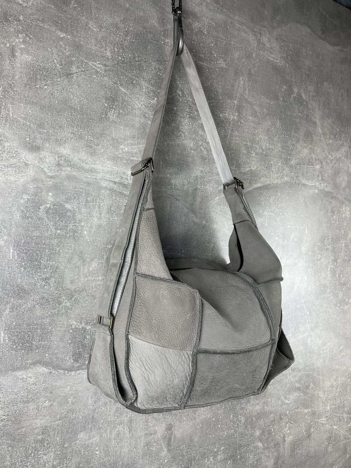 Vintage Deconstructing PatchWork Artisanal IT Leather Shoulder Bag Size ONE SIZE - 3 Thumbnail