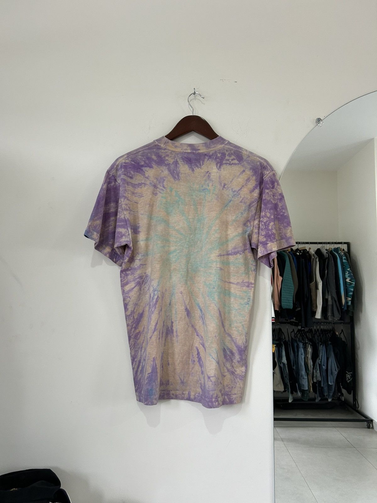 Online Ceramics Online Ceramics Believe In Magic Graffic Tie Dye Tee Size US S / EU 44-46 / 1 - 2 Thumbnail