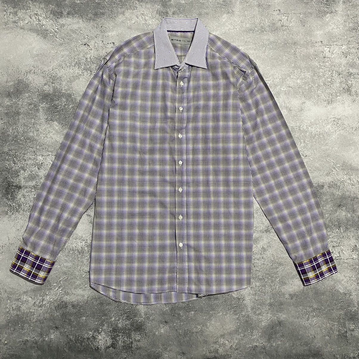 Etro Etro Striped Shirt Button Up Size US L / EU 52-54 / 3 - 1 Thumbnail