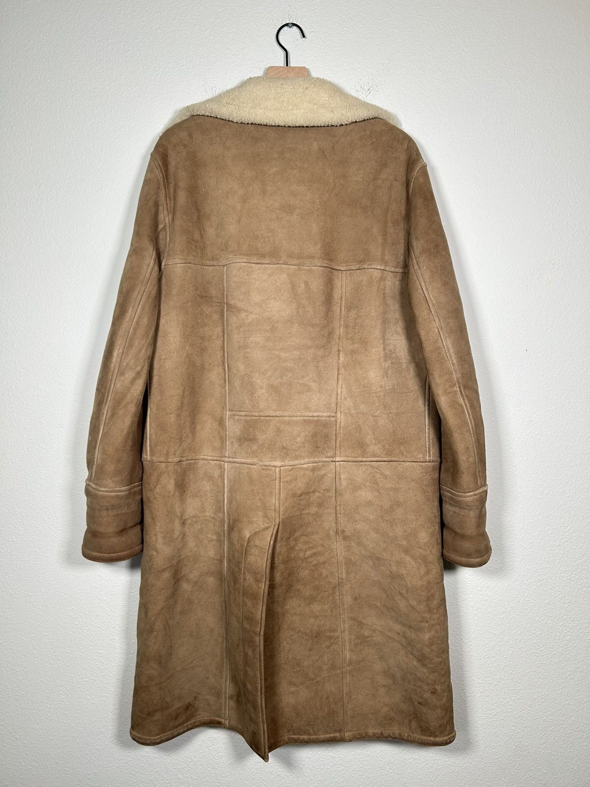 Maison Margiela AW02 Sherpa Trompe Loeil Trench Coat Size US L / EU 52-54 / 3 - 4 Thumbnail