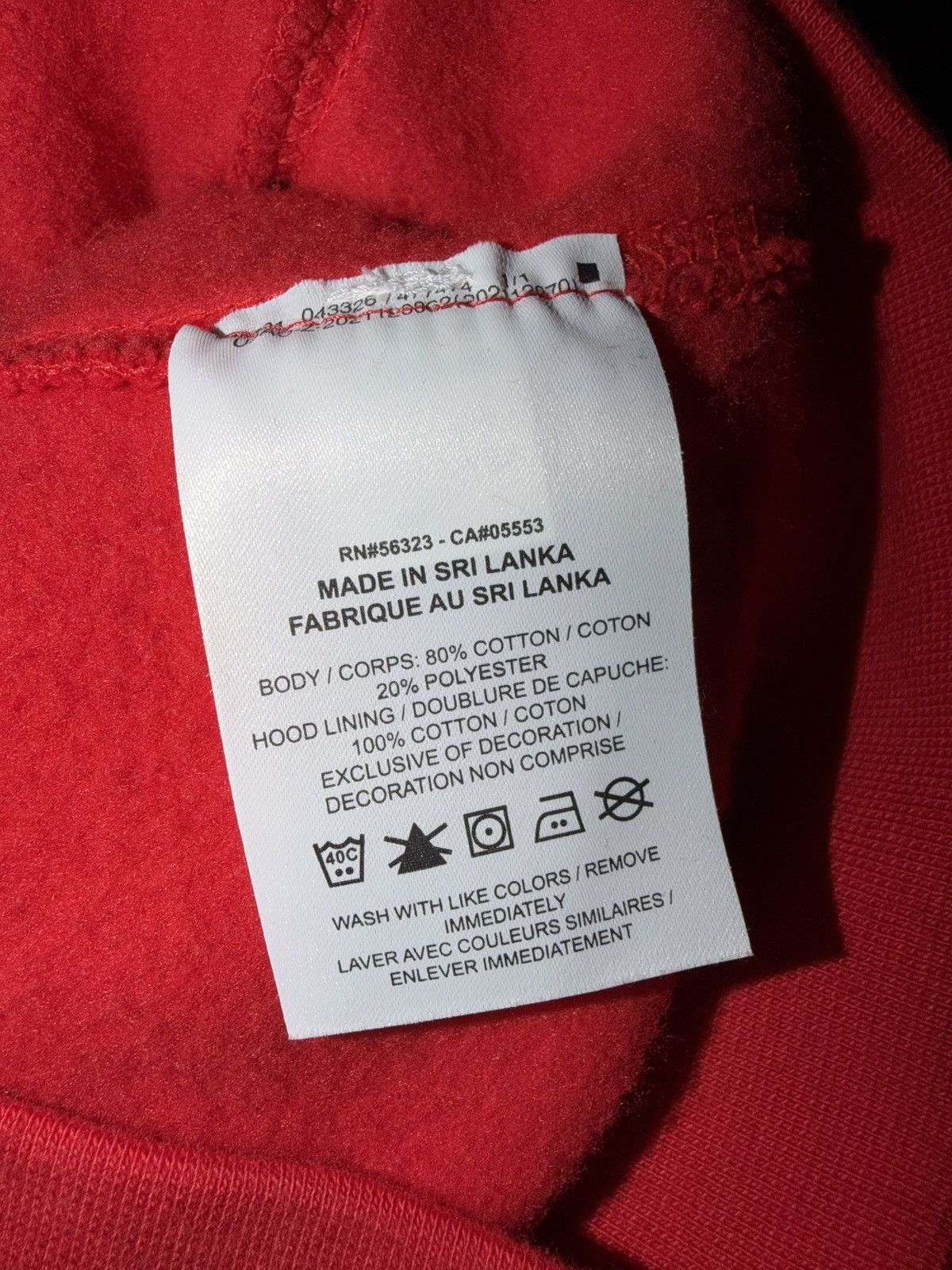 Nike red nike pullover hoodie Size US L / EU 52-54 / 3 - 4 Thumbnail