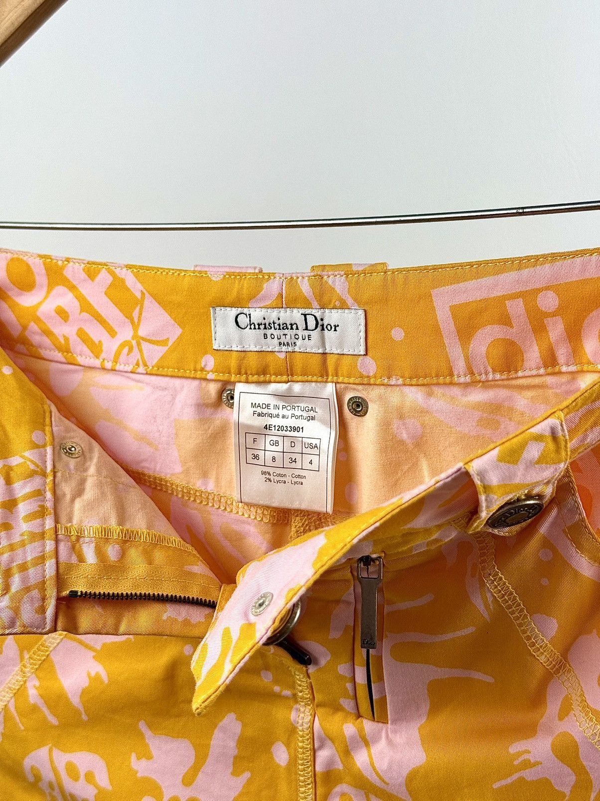 Dior Dior - John Galliano - SS/04 - Surf Chick - Mini Skirt Size 27" / US 4 / IT 40 - 16 Thumbnail