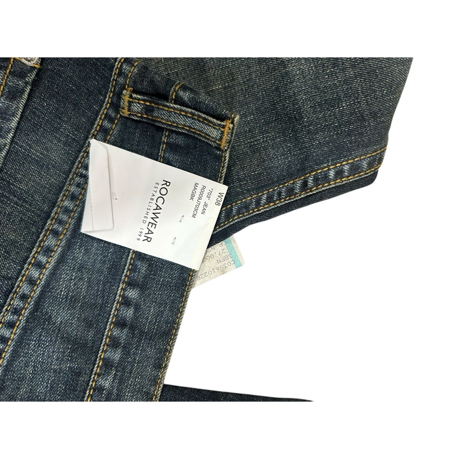 Rocawear Vintage Y2K Rocawear Jeans Mens Denim Baggy Hip Hop Indigo W Size US 38 / EU 54 - 5 Thumbnail