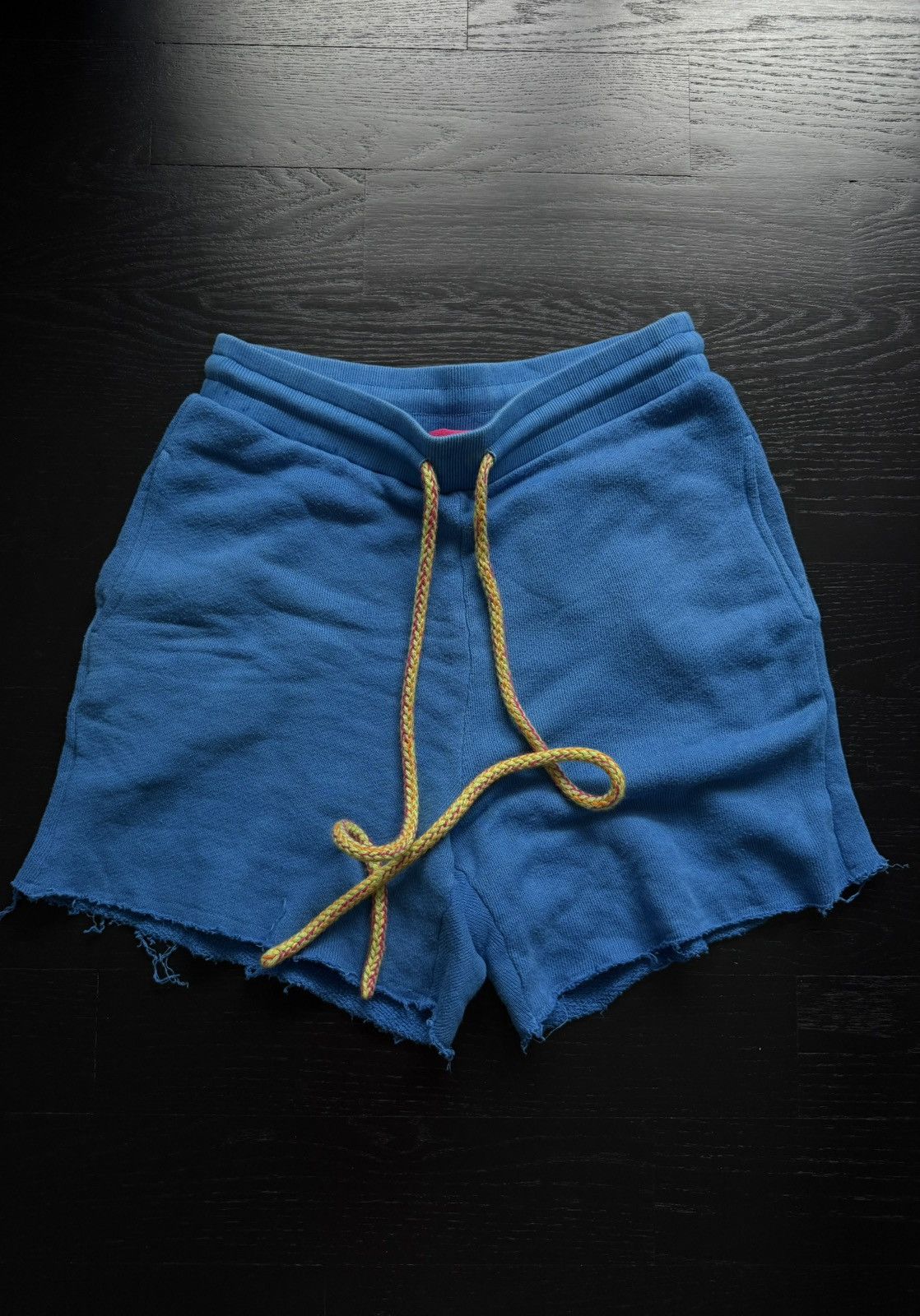 The Elder Statesman The Elder Statesman Blue Cotton Shorts Size US 30 / EU 46 - 1 Thumbnail