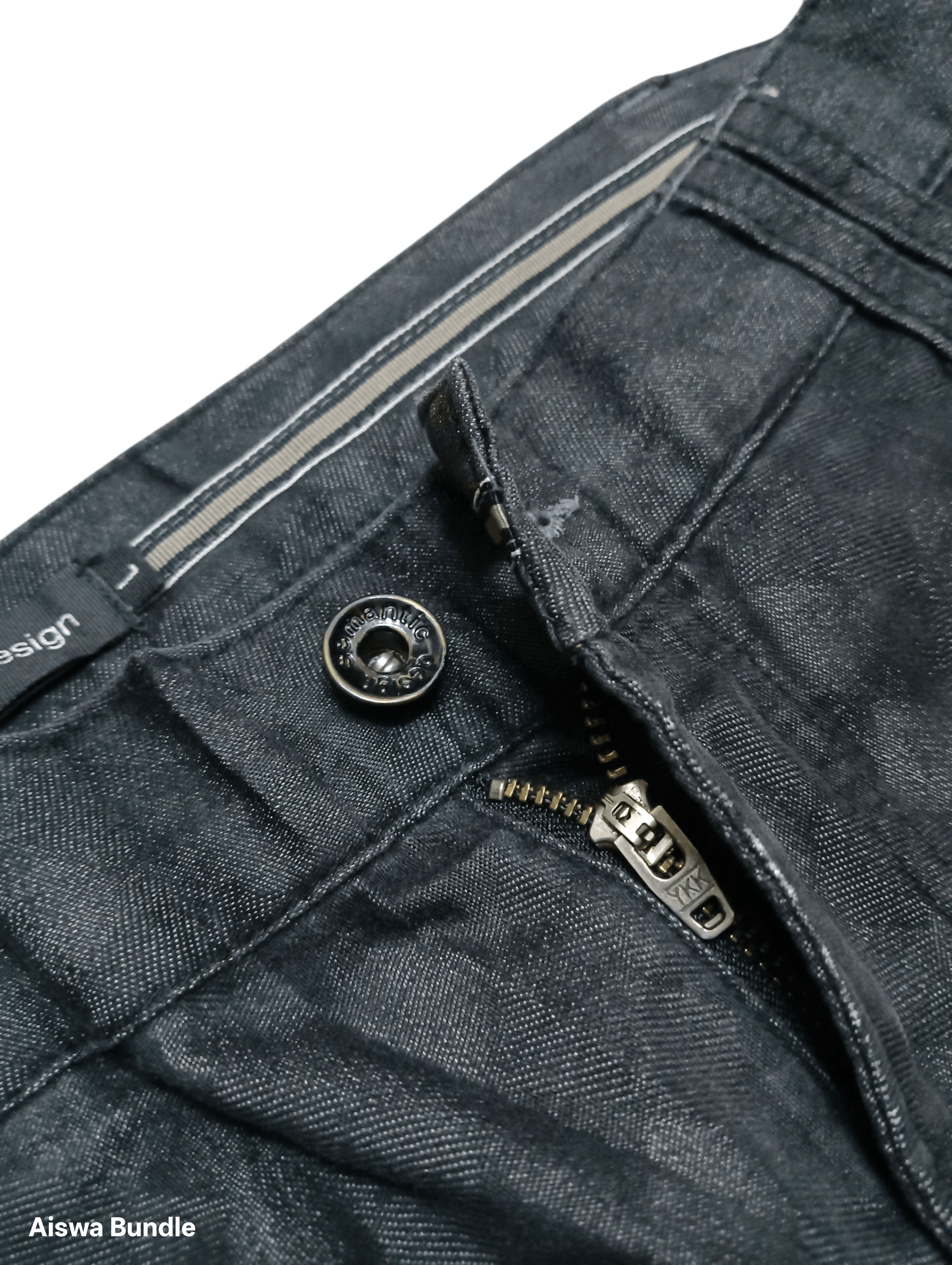 semanticdesign Semanticdesign Black Diamond Pattern Jeans Size US 34 / EU 50 - 13 Thumbnail