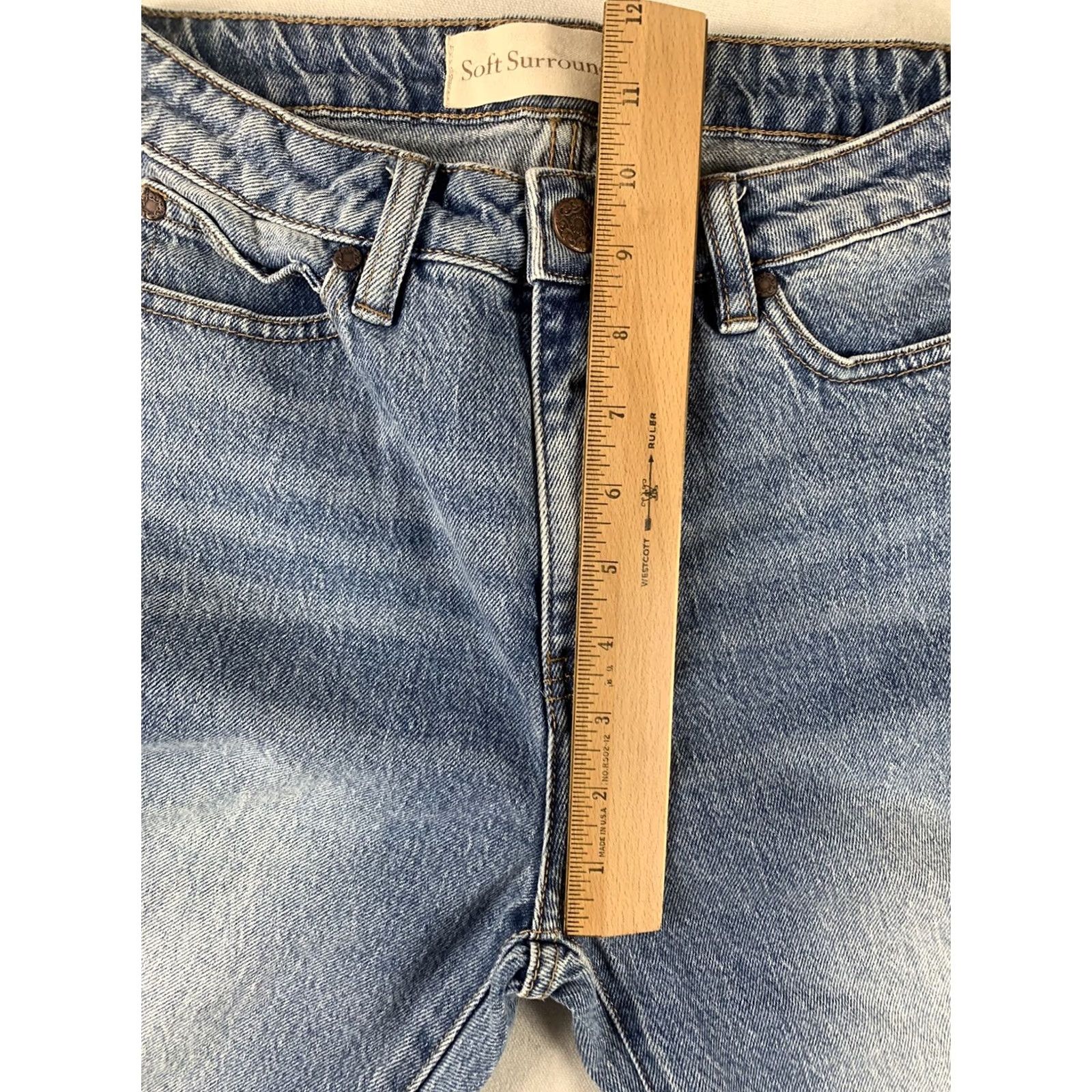 Soft Surroundings SOFT SURROUNDINGS Jeans WOMENS Blue Size 4 Belt Loops Pockets Denim Size 27" / US 4 / IT 40 - 5 Thumbnail