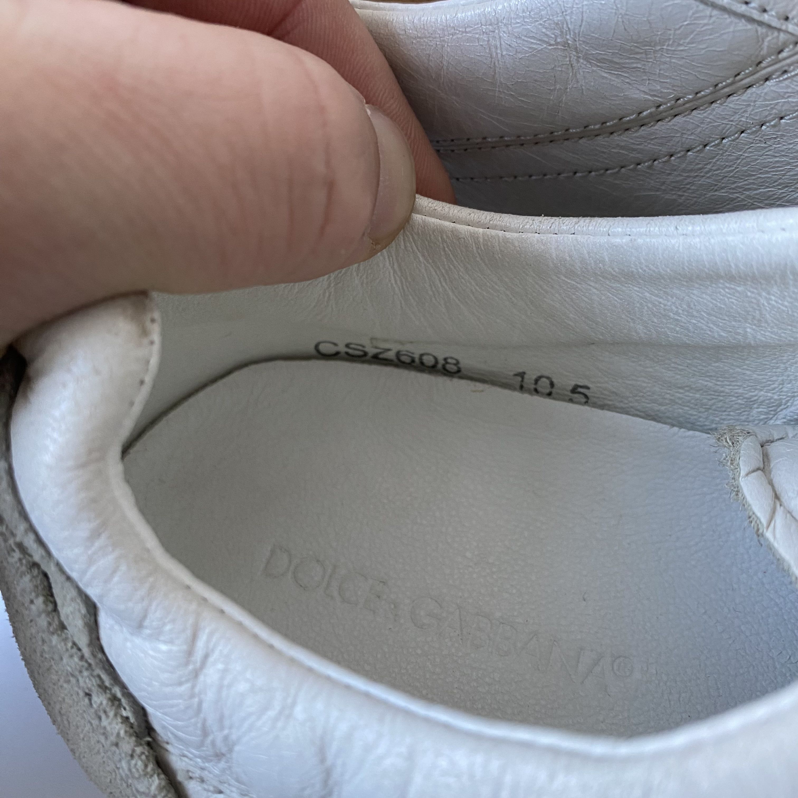 Dolce & Gabbana Dolce Gabbana portofino casual leather sneakers shoes Size US 11 / EU 44 - 8 Thumbnail