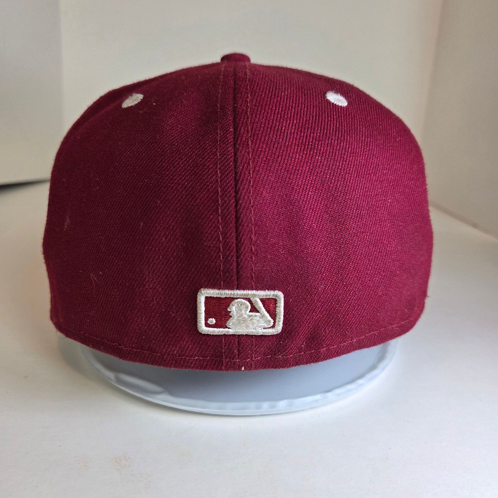 New Era New Era 59FIFTY NY Yankees Fitted Hat 7 1/4 Burgundy Size ONE SIZE - 3 Thumbnail
