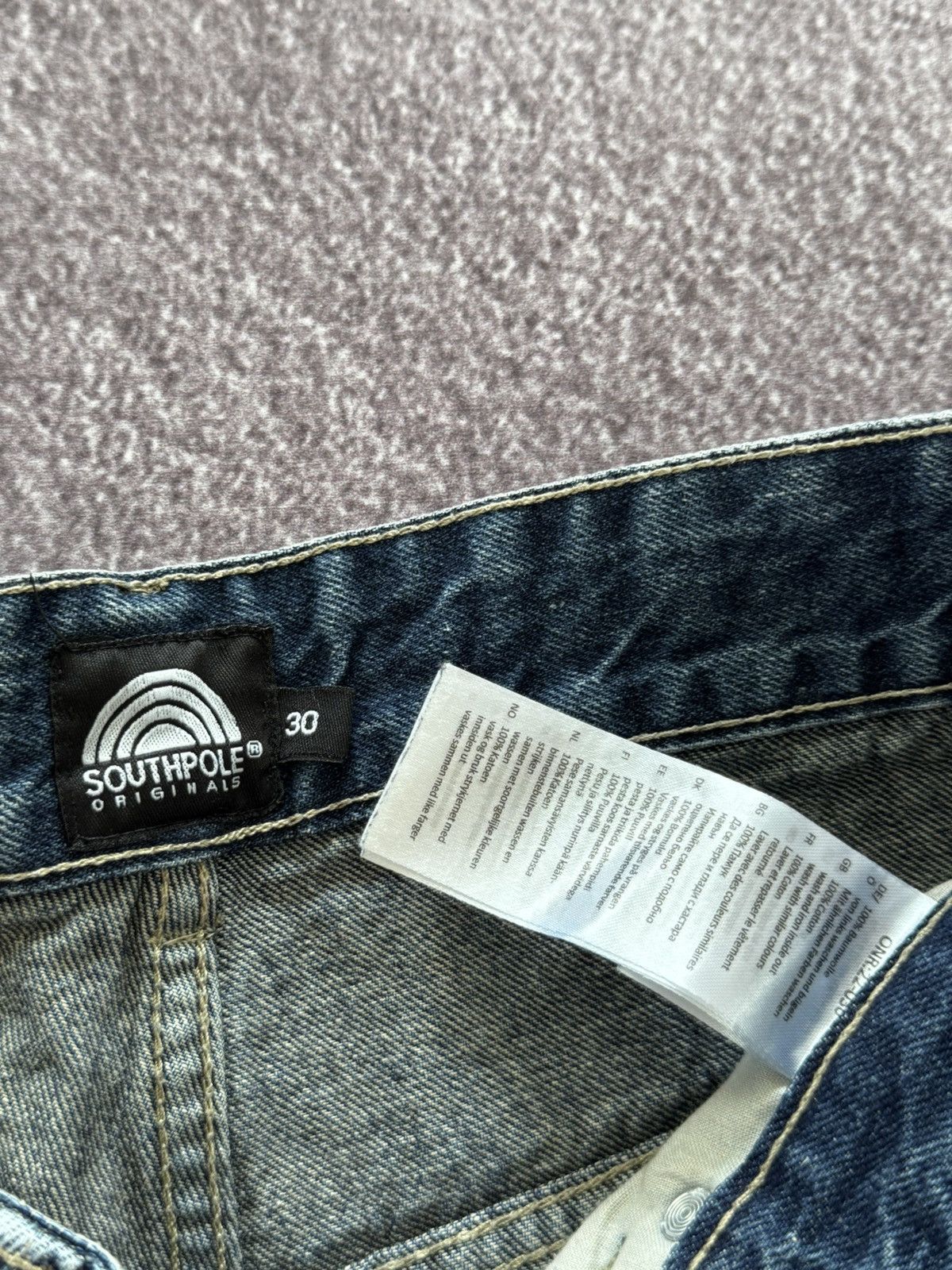 Southpole Southpole Vintage Baggy Denim Skategang Jeans Size US 30 / EU 46 - 9 Thumbnail