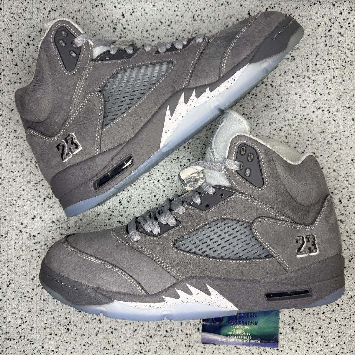 Jordan Brand Jordan 5 Wolf Grey Size 11 Men Size US 11 / EU 44 - 2 Thumbnail