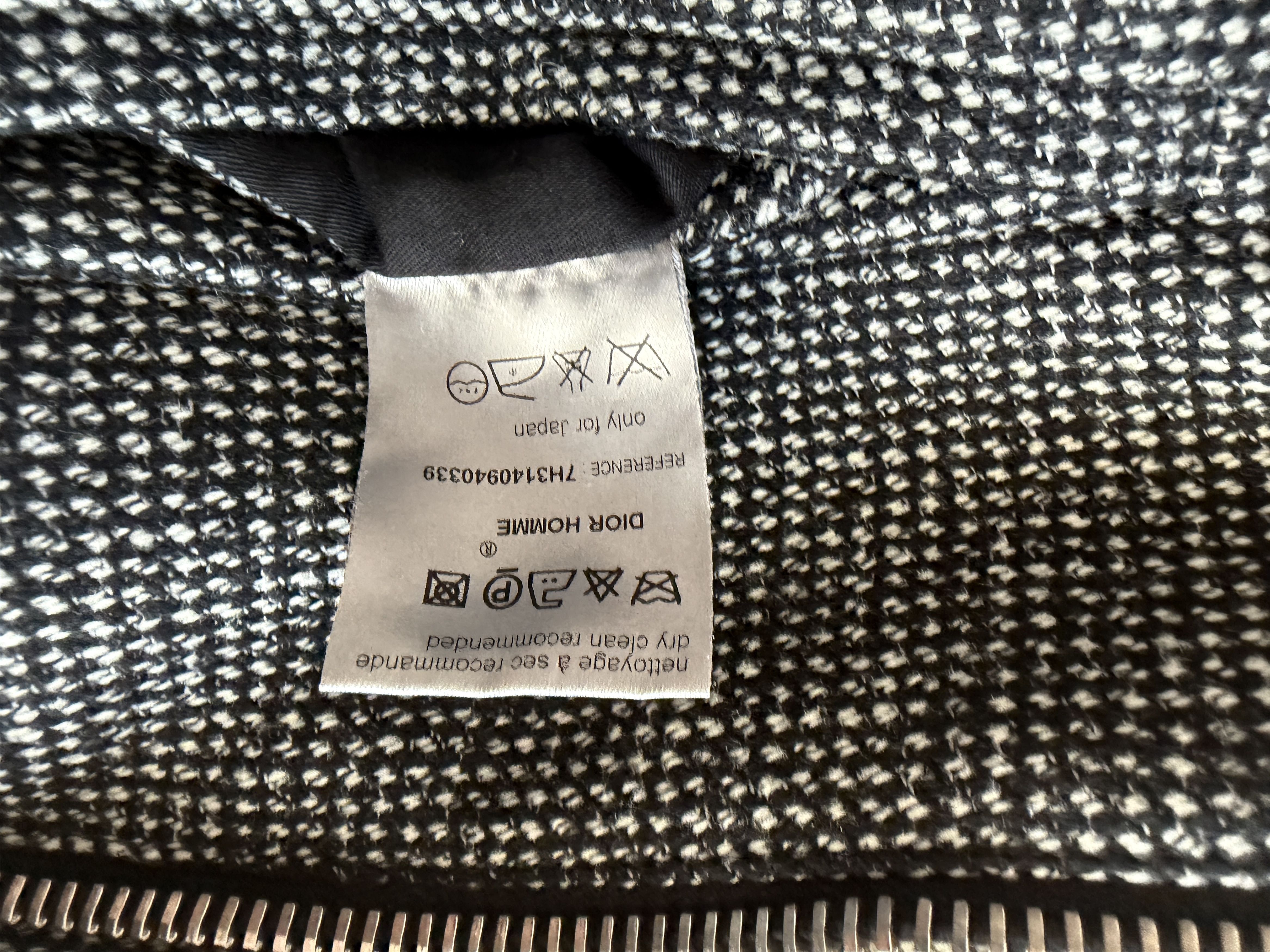 Dior AW07 Navigate Houndstooth Wool Jacket Size US M / EU 48-50 / 2 - 10 Thumbnail