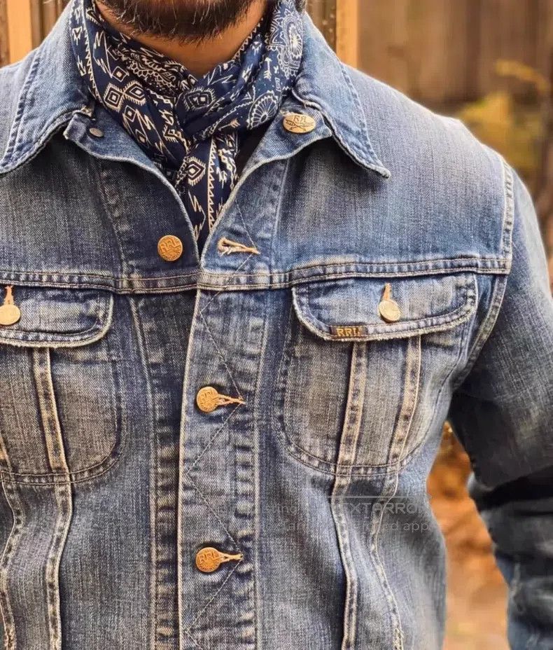 RRL Ralph Lauren RRL Ralph Lauren Classic washed denim jacket, jacket Size US S / EU 44-46 / 1 - 5 Thumbnail