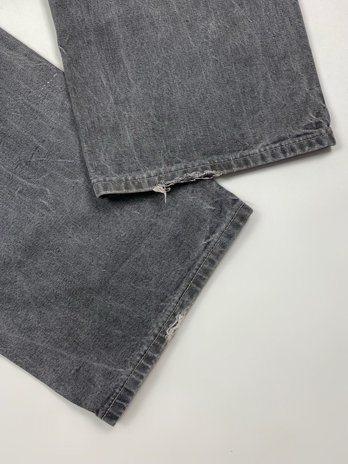 Dickies Dickies Loose Fit Washed Grey Carpenter Denim Pants 34X30 Size US 34 / EU 50 - 15 Thumbnail