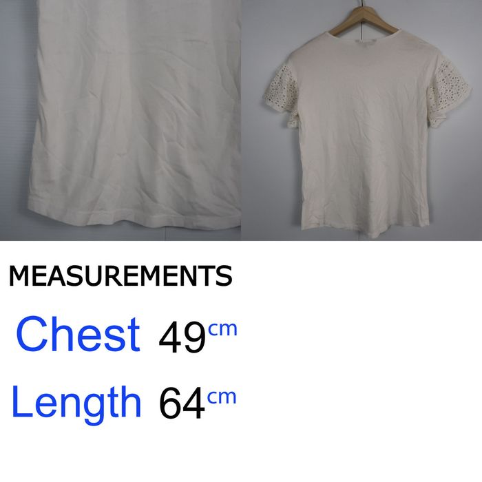 Vintage Portmans Womens T-Shirt Size S White Short Sleeve Round Neck Blouse