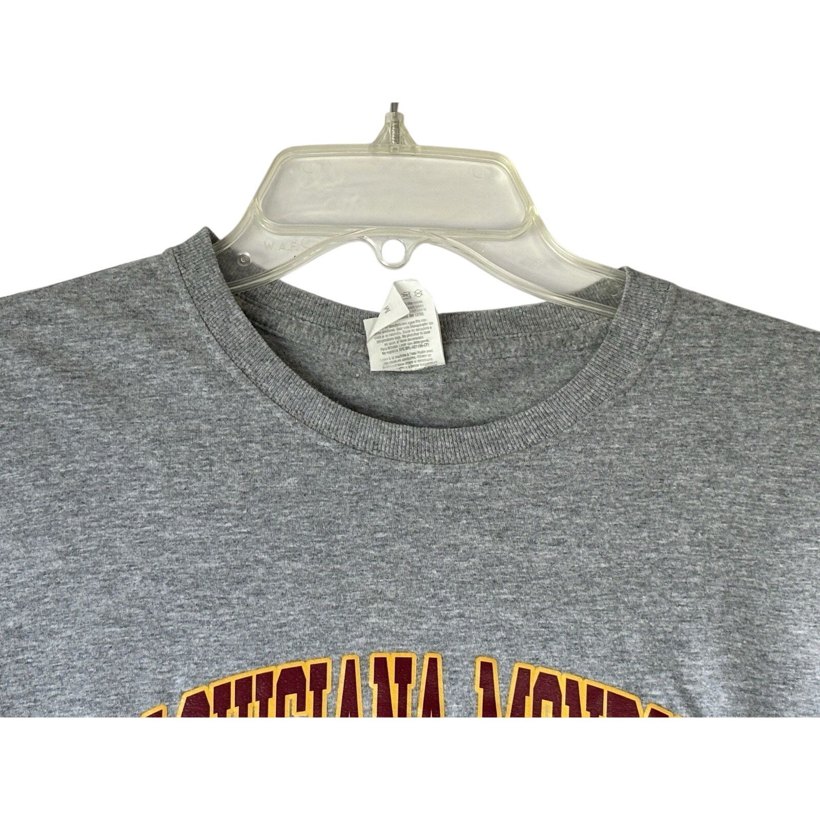Fruit Of The Loom Louisiana-Monroe Indians 2006 Vintage T-Shirt, Gray, Size M Size US M / EU 48-50 / 2 - 5 Thumbnail