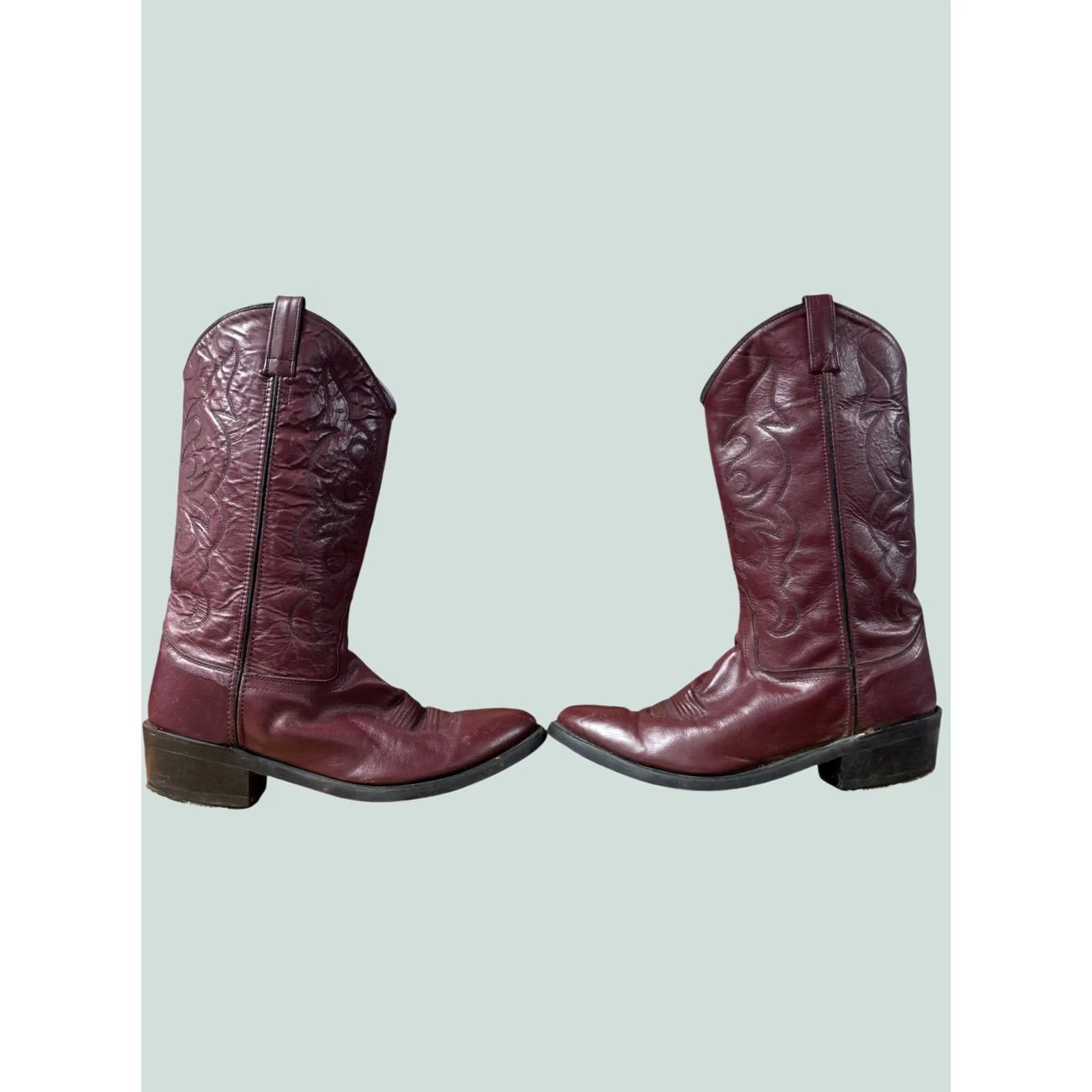 Harley Davidson × Vintage Harley Davidson Mens Leather Boots Size 