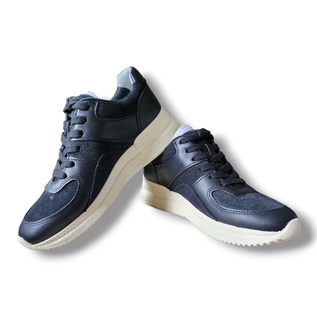 Everlane Everlane The Trainer Black Leather Women's Size 6 Size US 6 / IT 36 - 7 Thumbnail