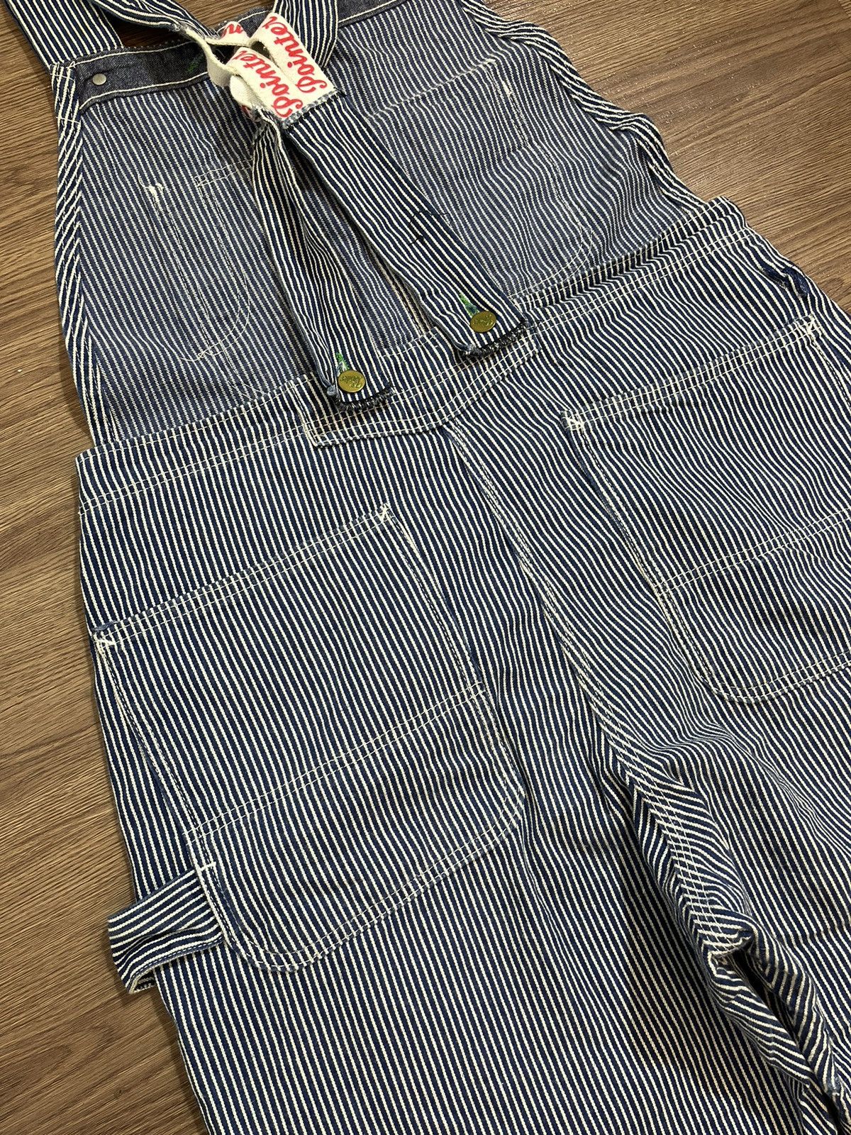 Pointer × Vintage Pointer Vintage Hickory Stripe Carpenter Overalls Size US 36 / EU 52 - 12 Thumbnail