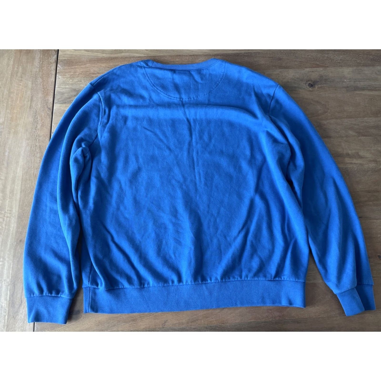 Lacoste Lacoste Blue Crewneck Sweatshirt Mens Size 6 Long Sleeve Pullover USA Flag Logo City Classic Hip Hop Outdoor Preppy USA Logo Pullover Sweatshirt Mens Size US S / EU 44-46 / 1 - 2 Thumbnail