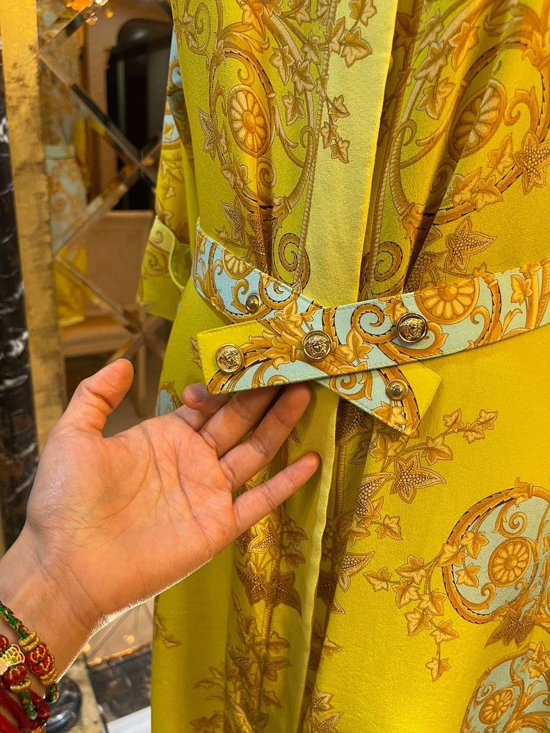 Versace Versace Classic baroque shirt dress Size M / US 6-8 / IT 42-44 - 3 Thumbnail