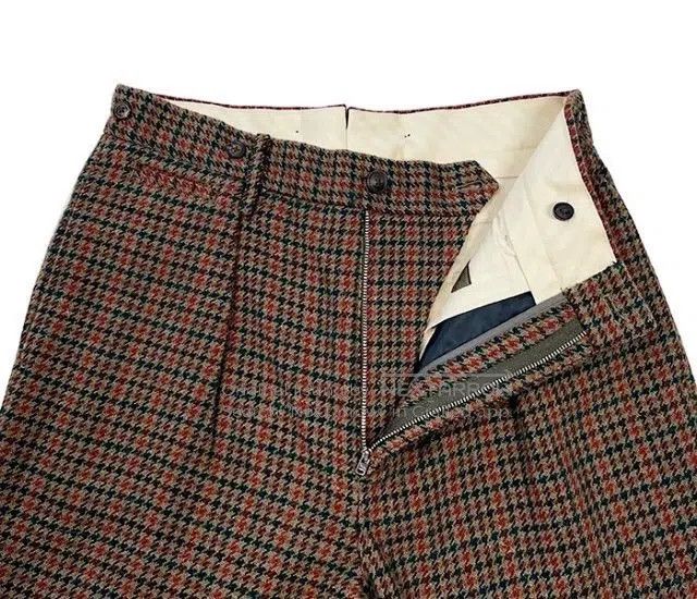 Nigel Cabourn Nigel Cabourn Vintage check wool machine wash pants Size US 32 / EU 48 - 2 Thumbnail