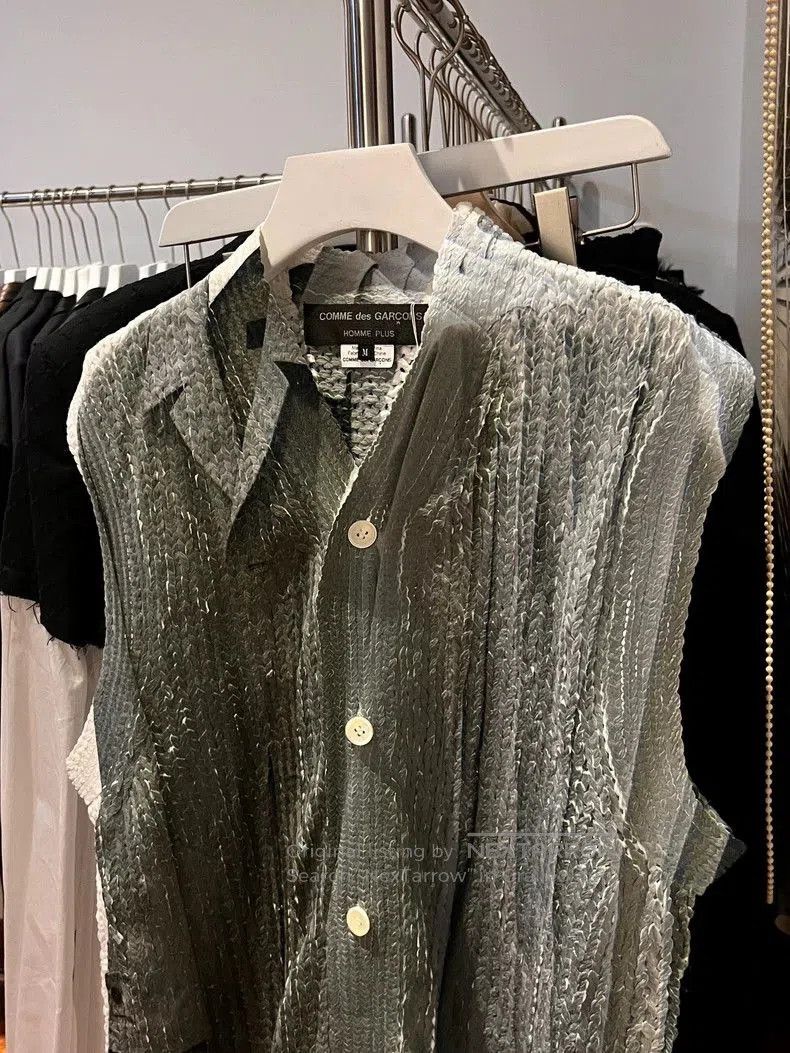 Comme des Garcons Comme Des Garcons Homme Plus Printed Vest. Size US M / EU 48-50 / 2 - 2 Thumbnail