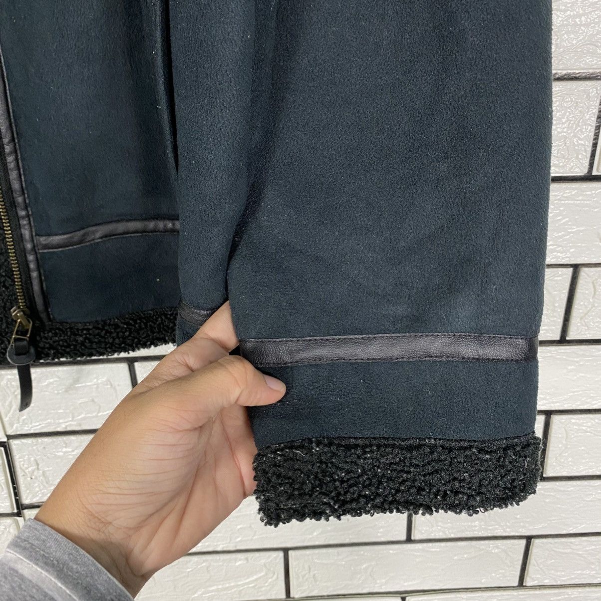 JW Anderson 📌Vintage Soft Leather Biker Jacket JW Anderson Blanket Size US L / EU 52-54 / 3 - 16 Thumbnail
