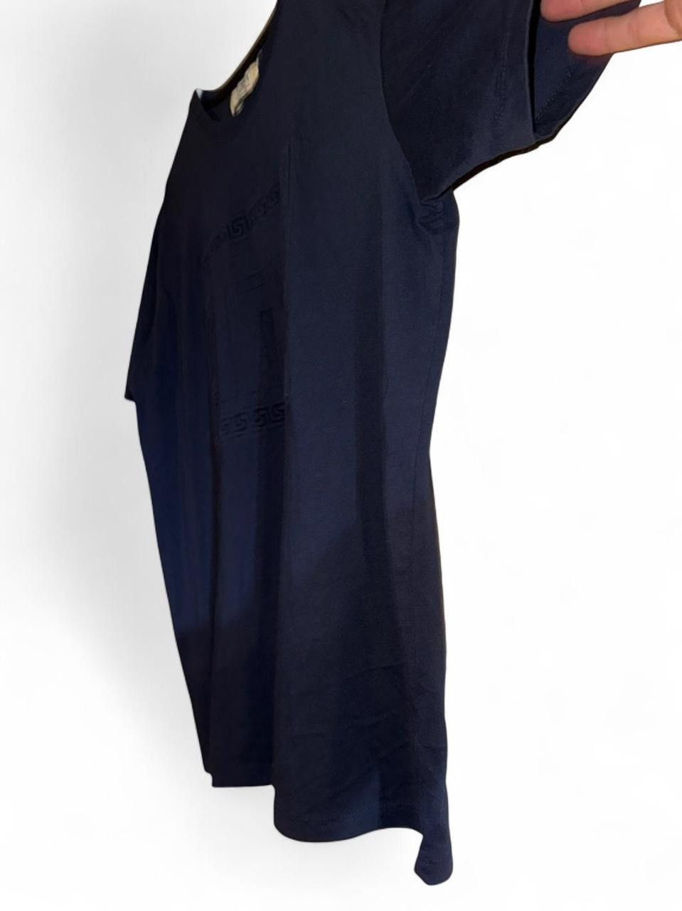 Other Navy blue CASA MODA embroidered t-shirt Size US L / EU 52-54 / 3 - 5 Thumbnail