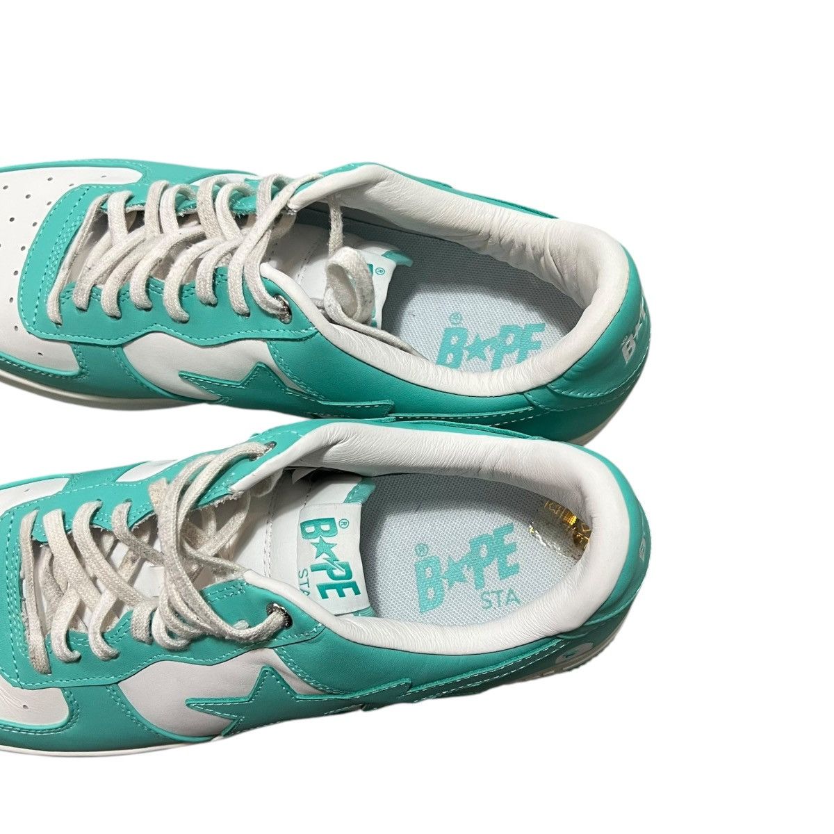 Bape A BATHING APE BAPE STA Tiffany Blue AF1 Size US 12 / EU 45 - 7 Thumbnail