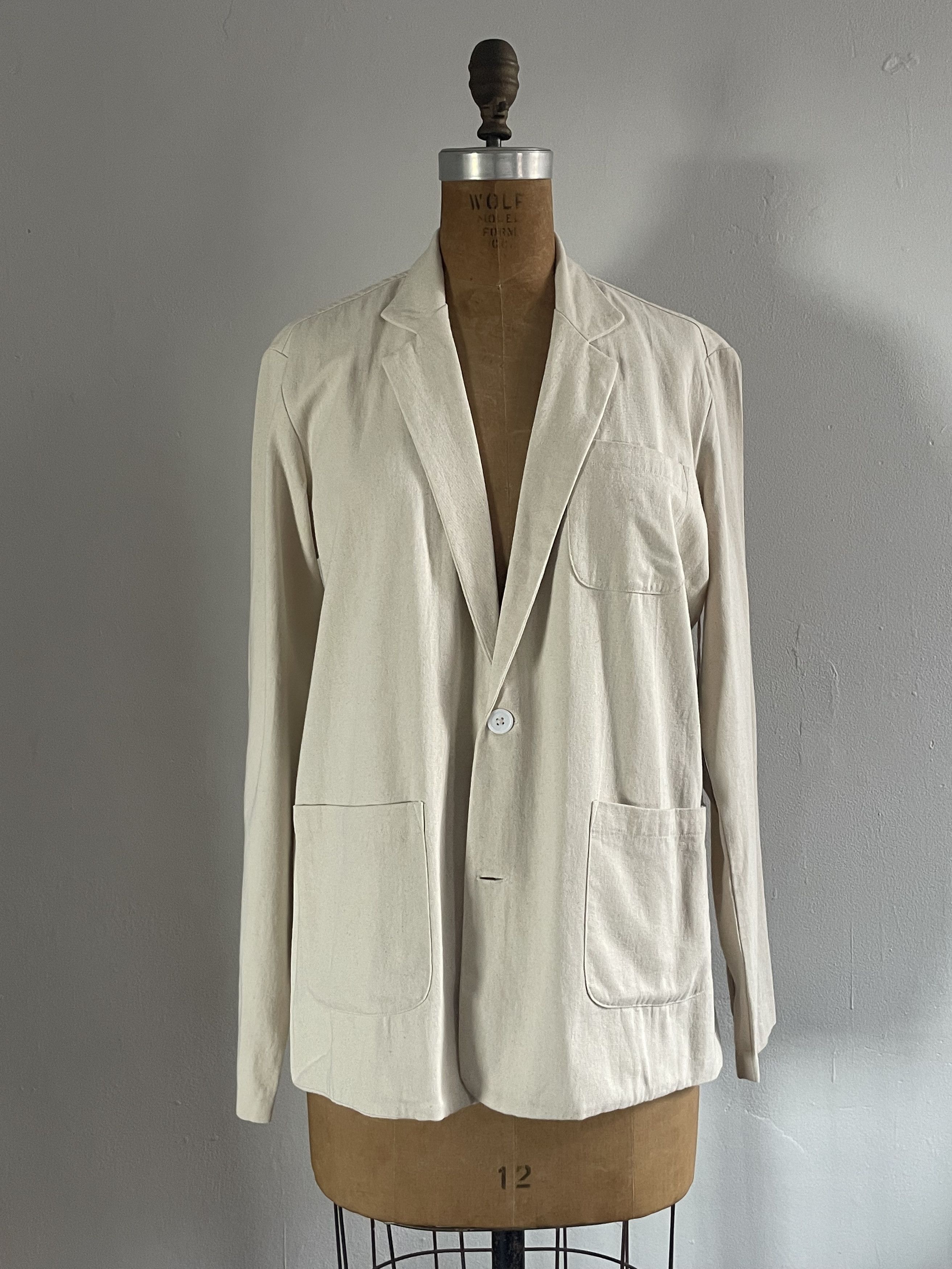 image of Industry Of All Nations Natural Organic Cotton Jacket, Medium, Men's