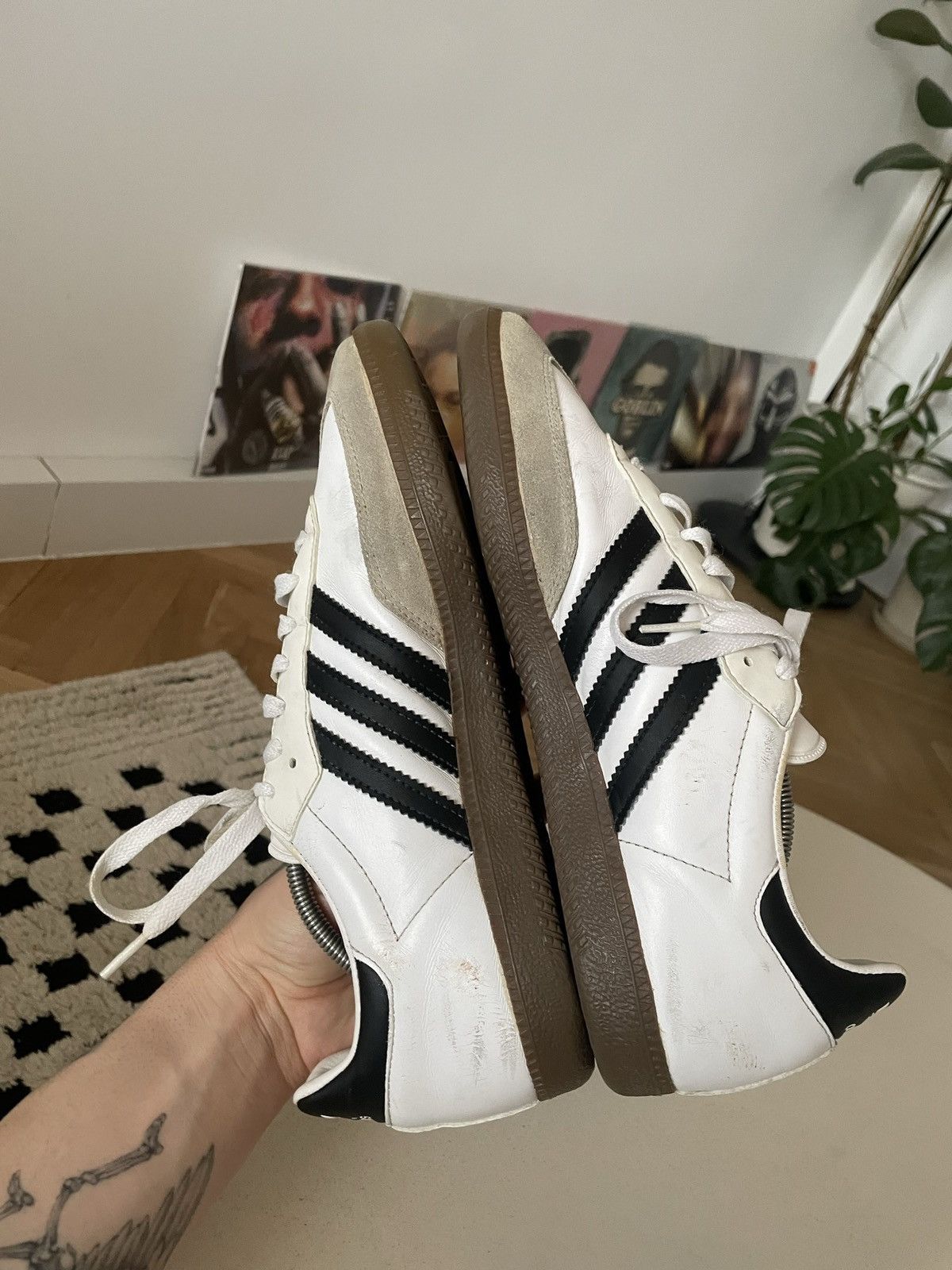 Adidas Adidas Samba Classic Vintage Y2k Low Sneakers Hype Rare 2010 Size US 9.5 / EU 42-43 - 7 Thumbnail