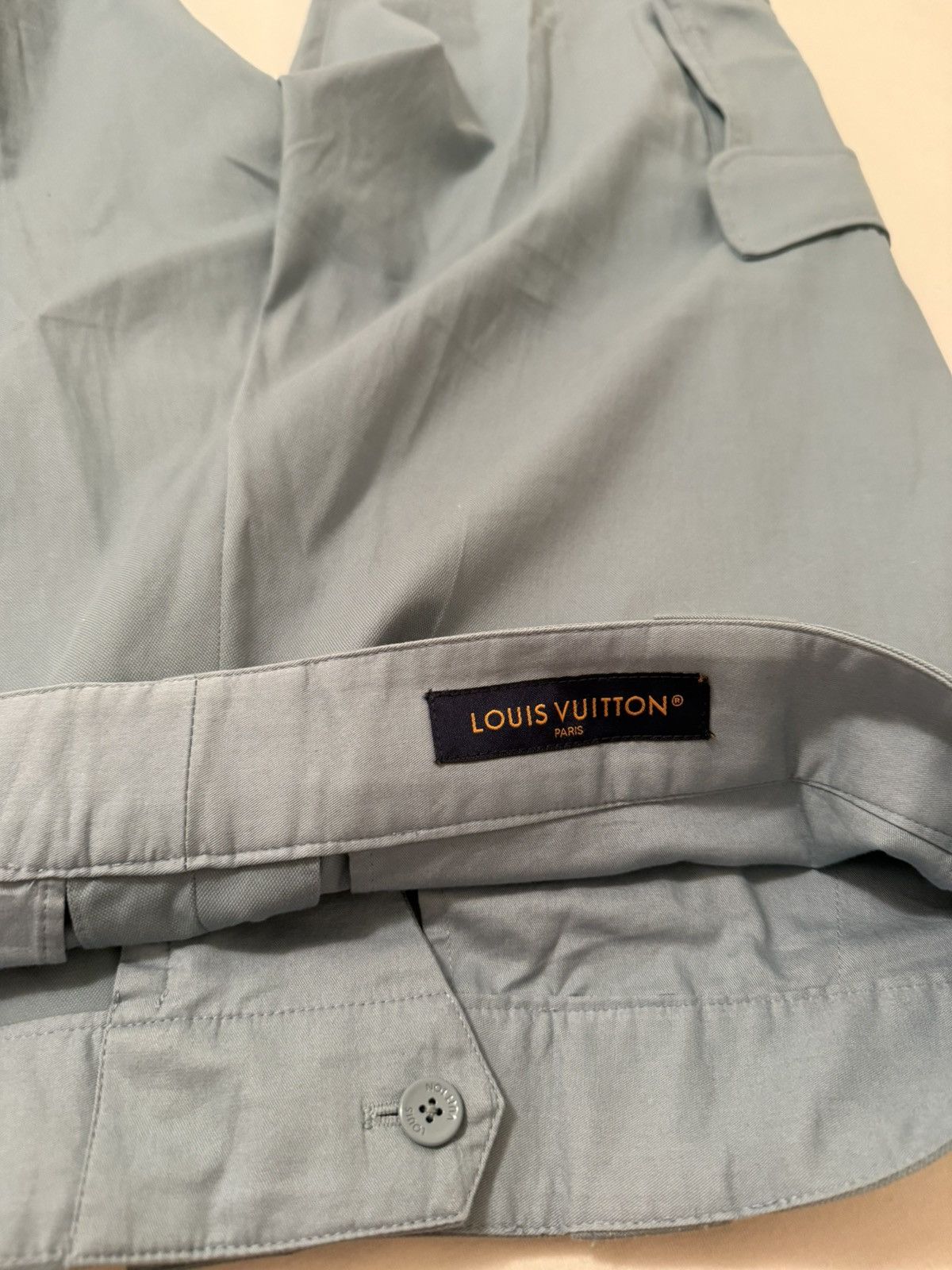 Louis Vuitton Louis Vuitton Regular Chino Pants Blue Size US 36 / EU 52 - 4 Thumbnail