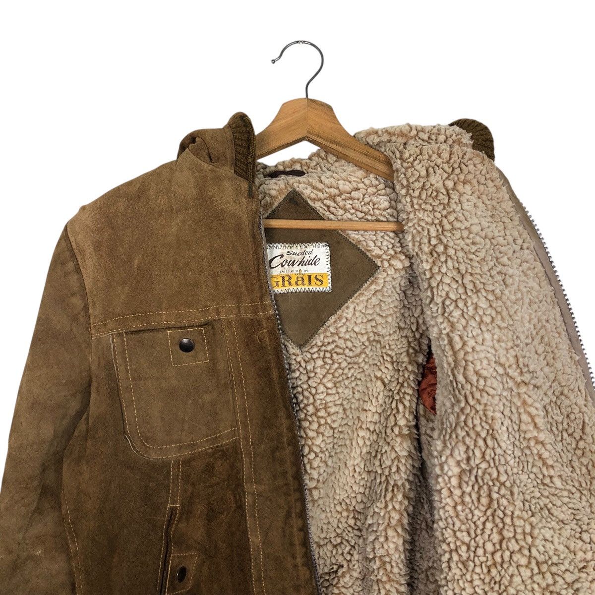Japanese Brand 📌Vintage Genuine Leather Jacket Suede Cow Hide Issey Miyake Size US M / EU 48-50 / 2 - 14 Thumbnail