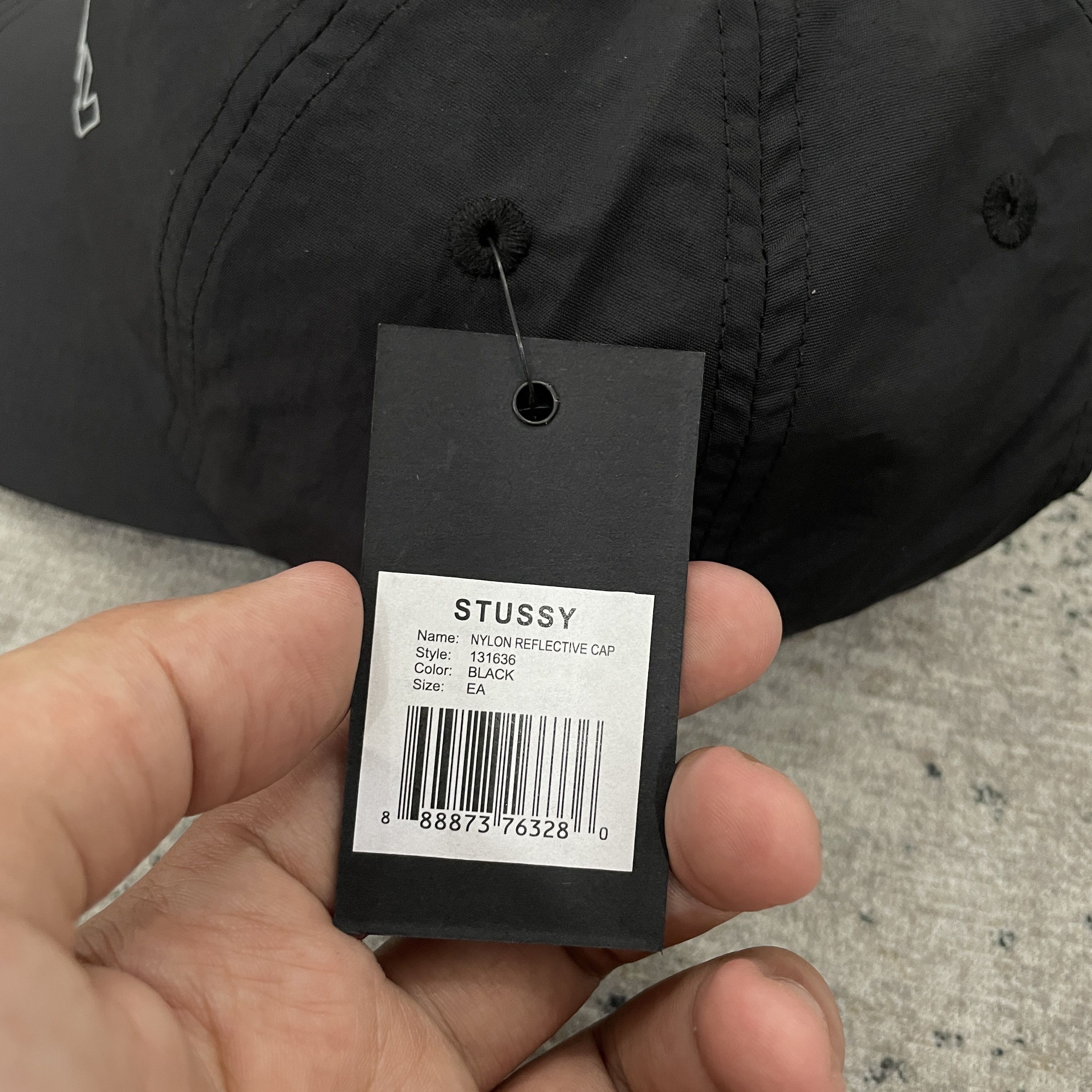 Stussy Stussy Reflective Cap Black Size ONE SIZE - 5 Thumbnail