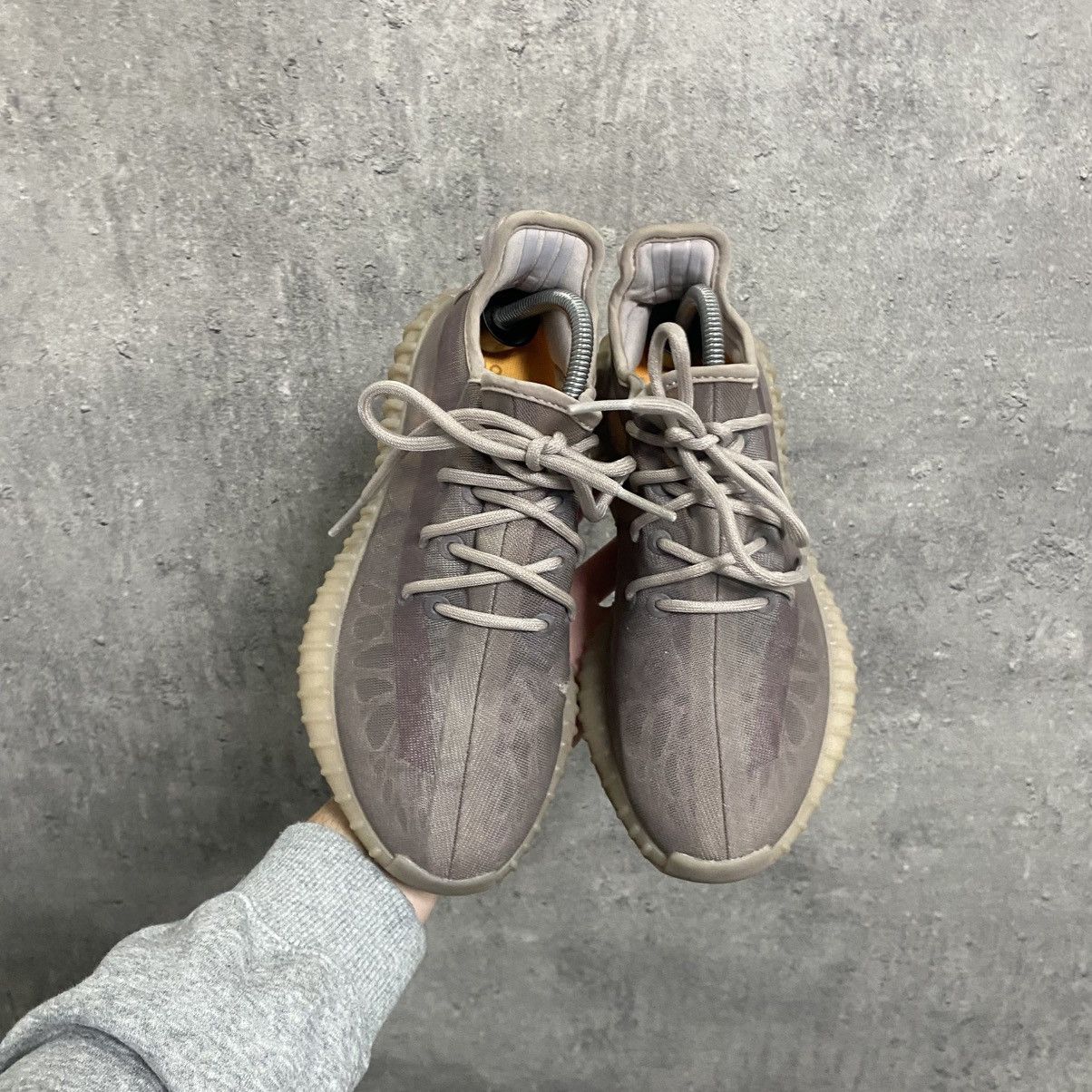Adidas × Kanye West Adidas Yeezy Boost 350 V2 Mono Mist Shoes Purple Size US 6.5 / EU 39-40 - 3 Thumbnail