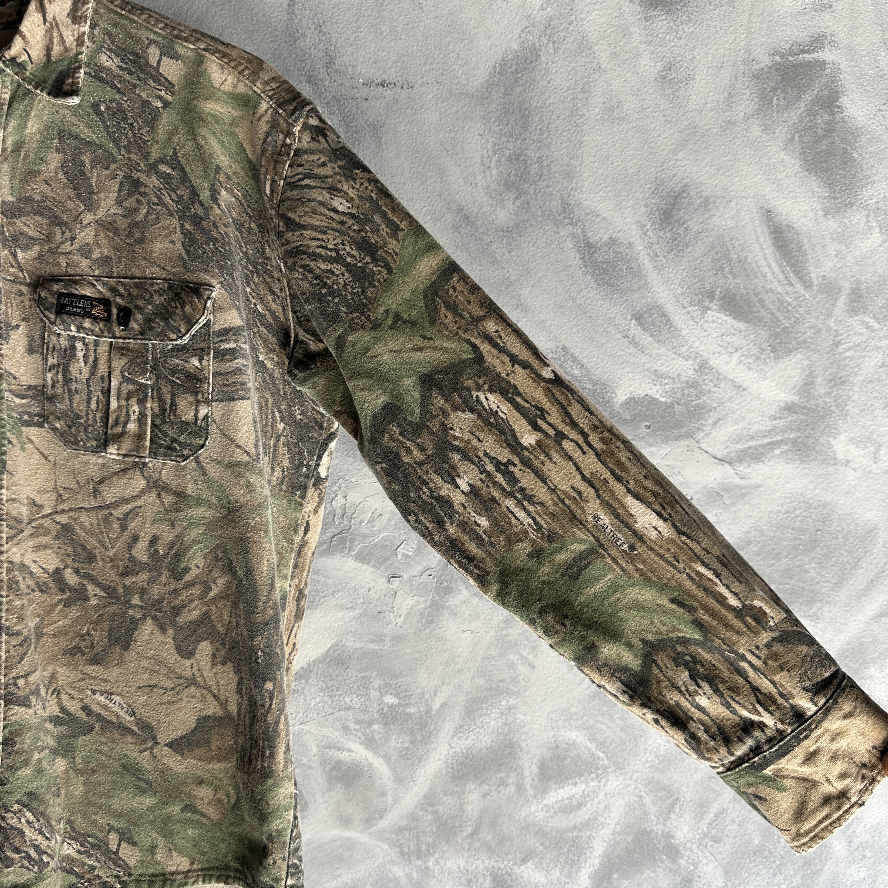 Realtree Vintage Rattlers Brand Shirt Mens Medium Realtree Camo Size US M / EU 48-50 / 2 - 4 Thumbnail
