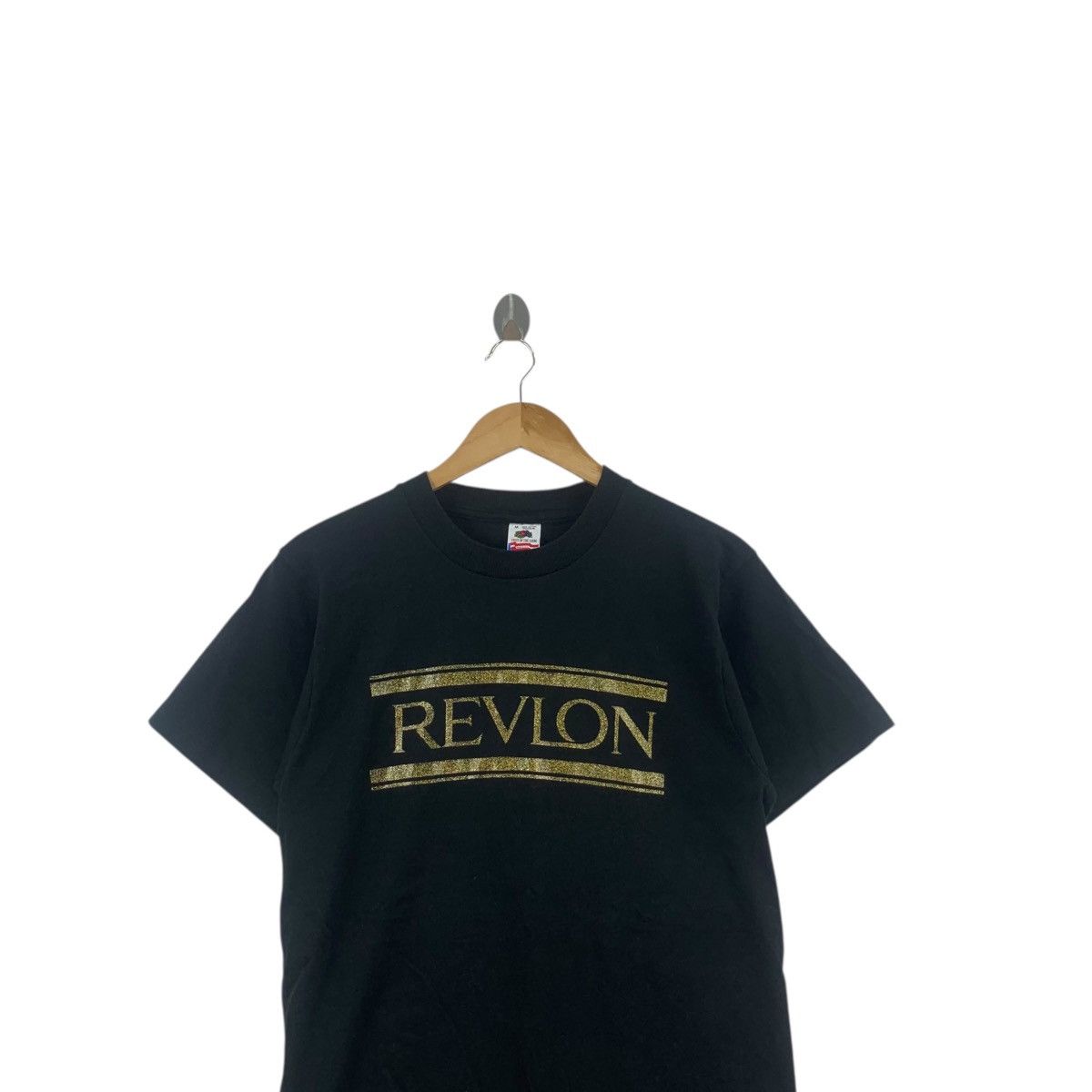 Vintage Vintage 90s REVLON MAKEUP COSMETIC Promo Ads Tee Shirt Size S / US 4 / IT 40 - 2 Thumbnail