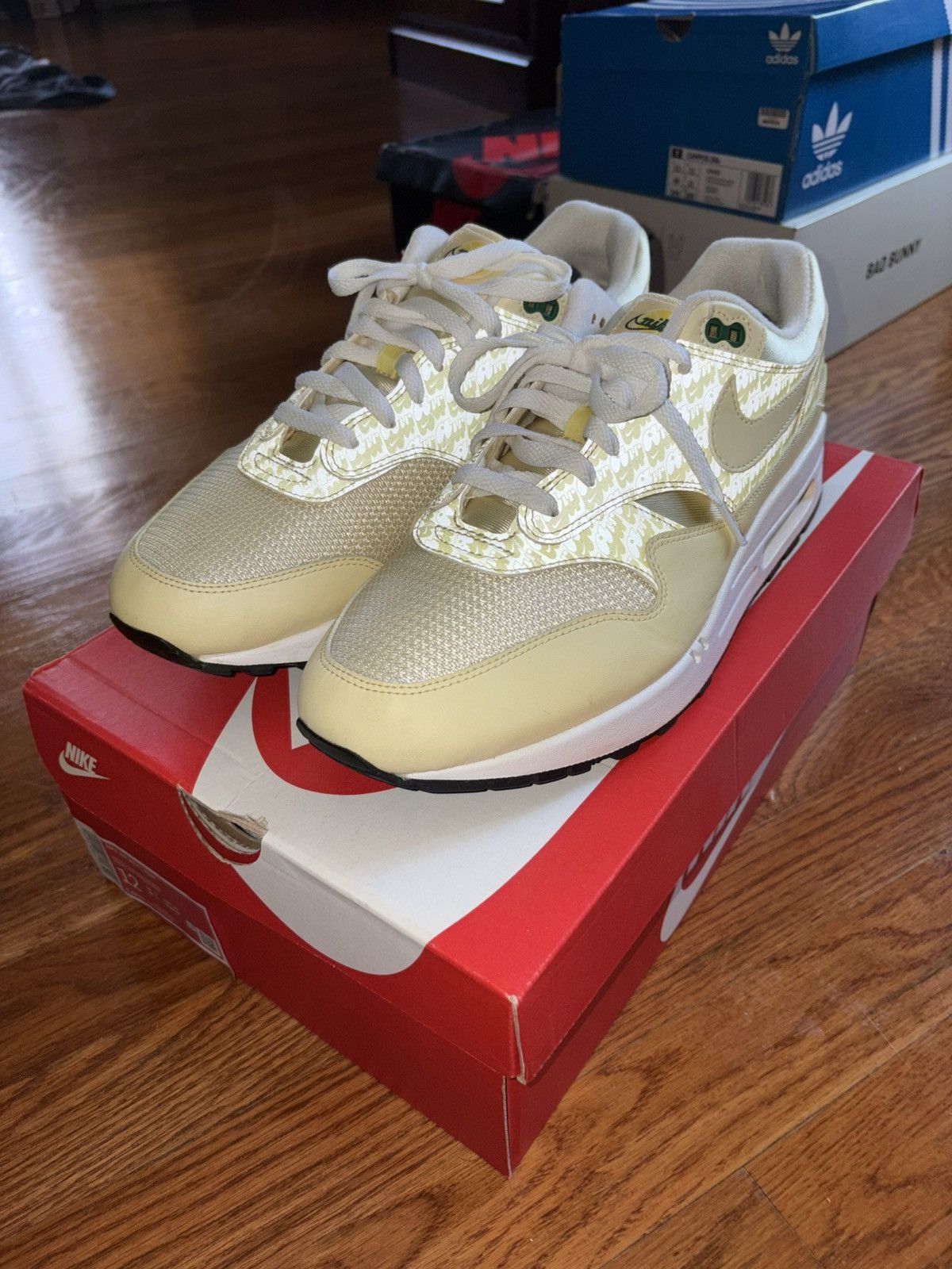 Nike Nike Air Max 1 Lemonade Size US 12 / EU 45 - 1 Thumbnail