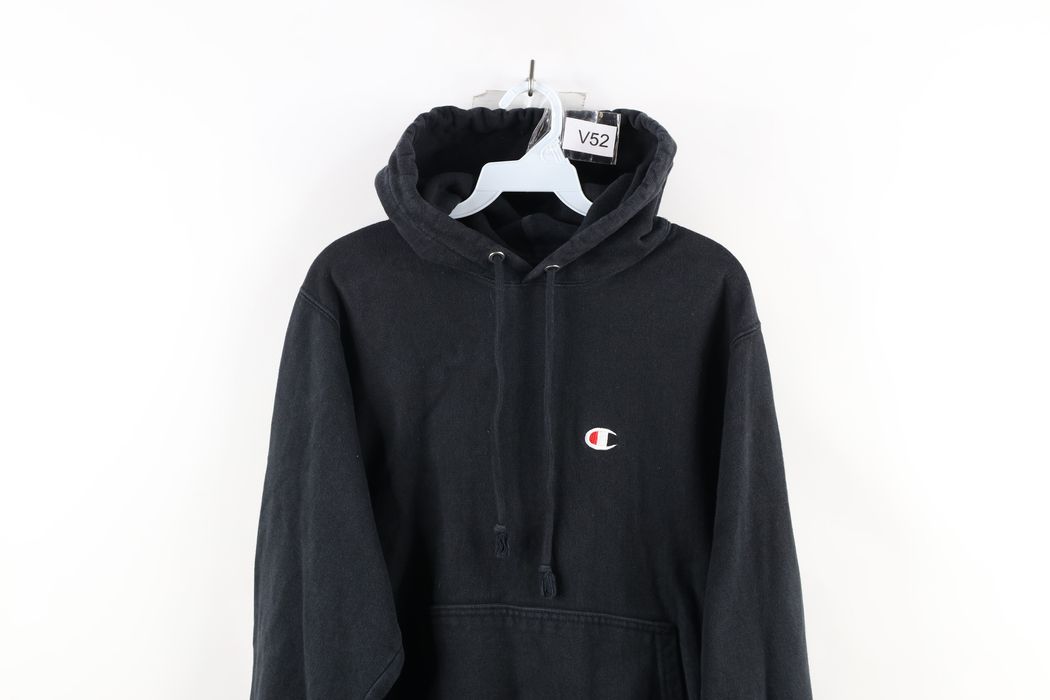 Champion ECO Sweat Pullover Hoodie, Men's Size M cotton black type Vintage Second Hand main image 0