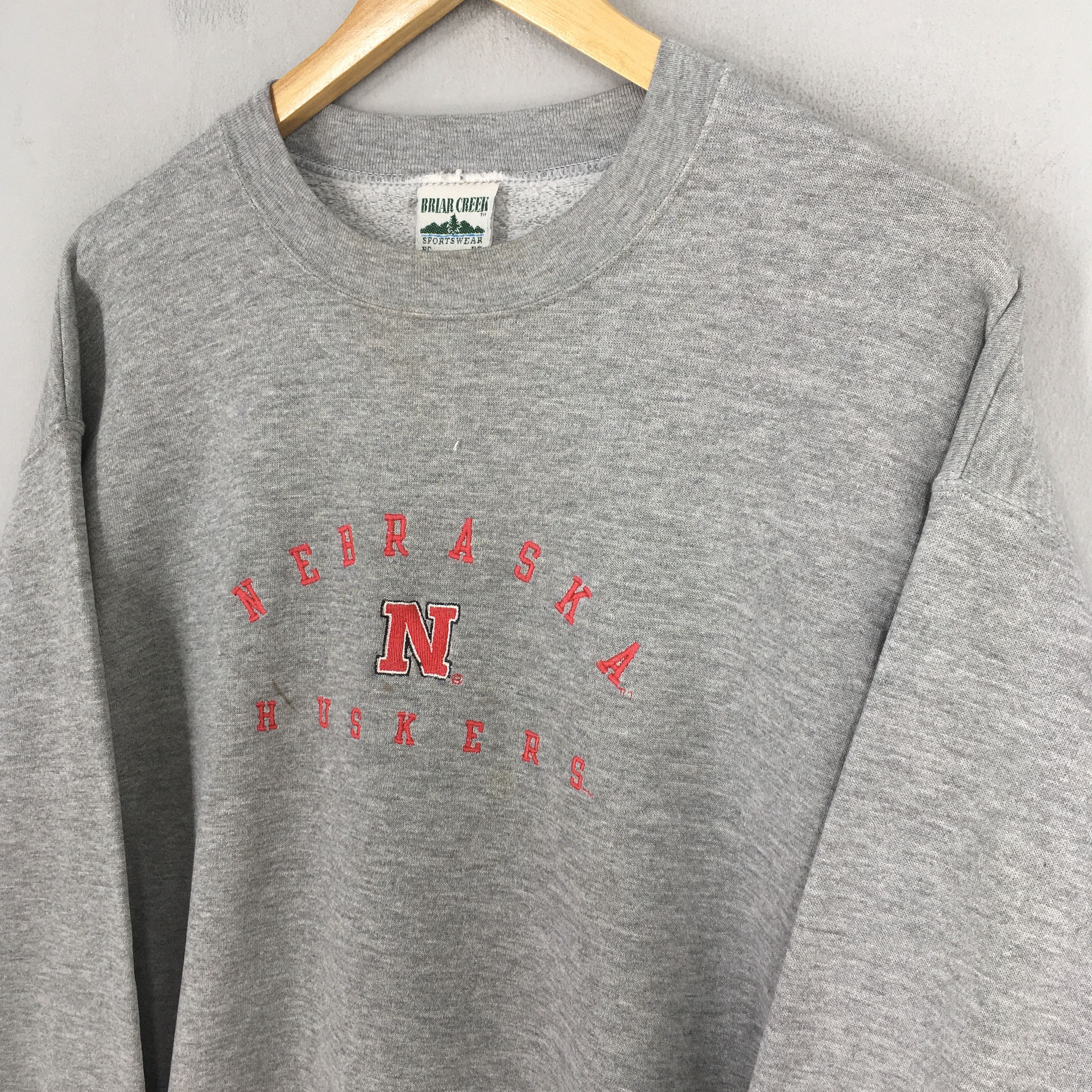 NCAA × Vintage Vintage Nebraska Huskers Football Sweatshirt Medium Size US M / EU 48-50 / 2 - 3 Thumbnail
