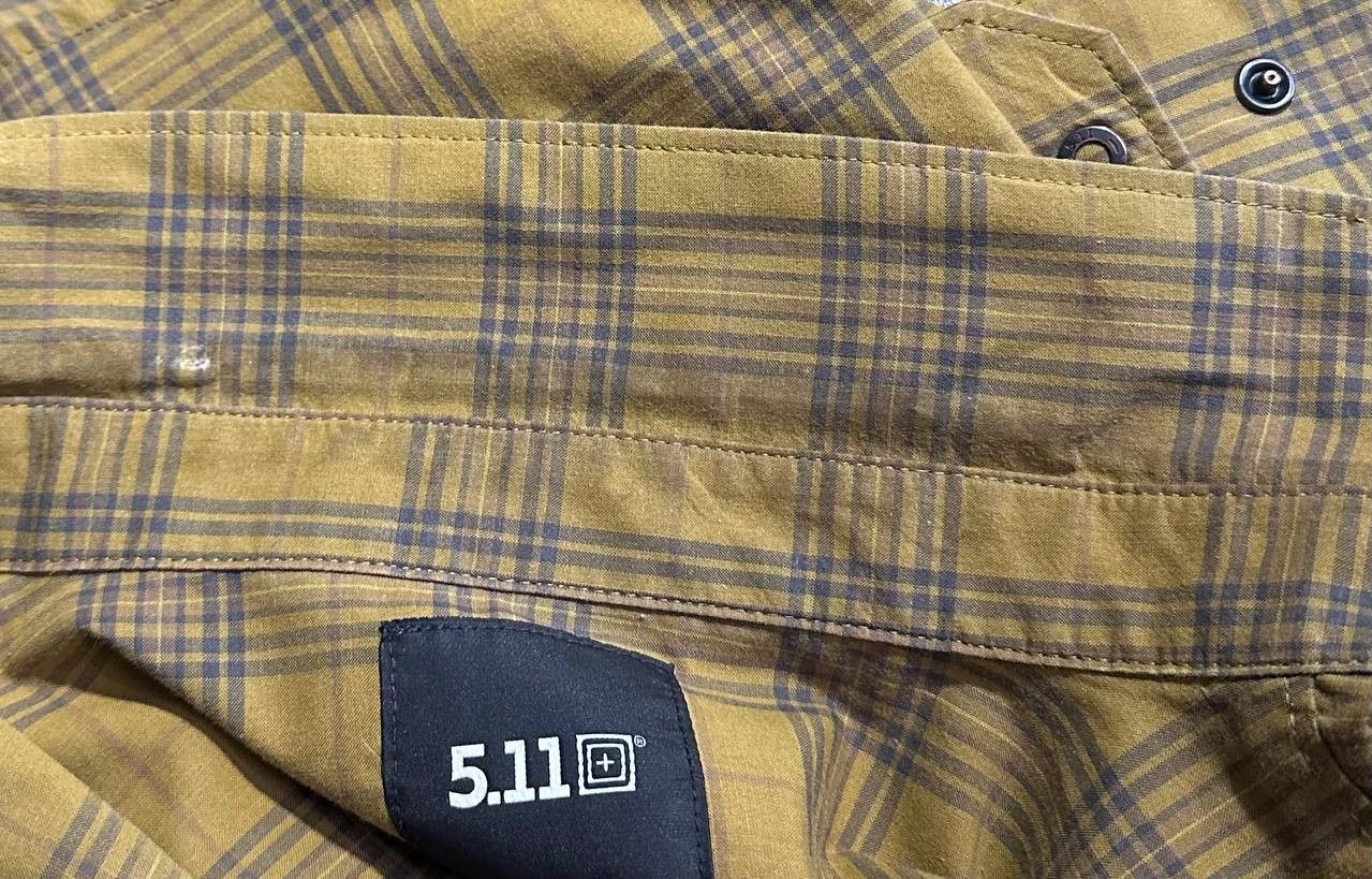 5.11 511 5.11 Tactical Shirt Snaps Button longSleeve Plaid Casual Size US XL / EU 56 / 4 - 7 Thumbnail