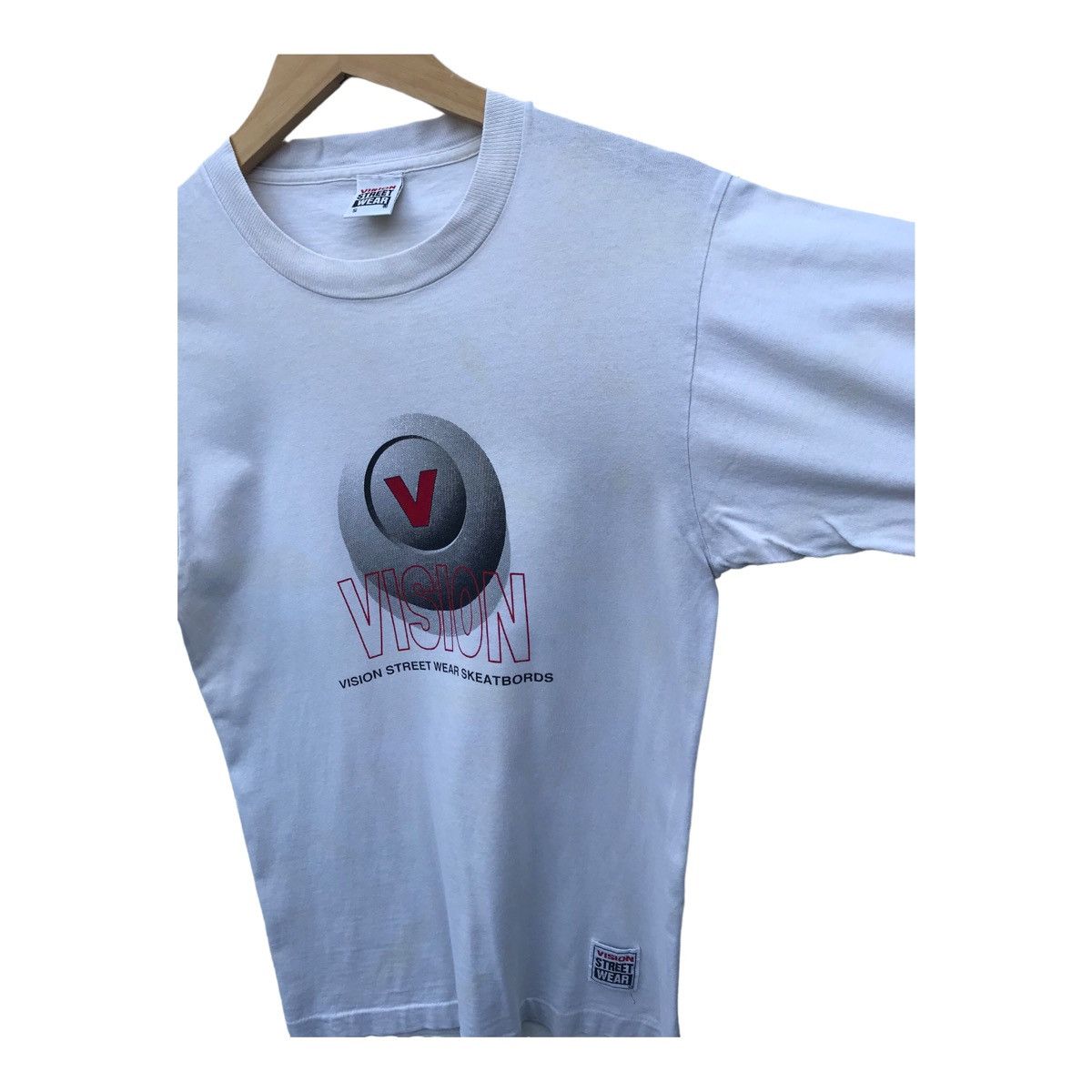 Vision Streetwear Vintage Vision Streetwear Skate Tee Streetwear Shirt-STAINS Size US S / EU 44-46 / 1 - 12 Thumbnail