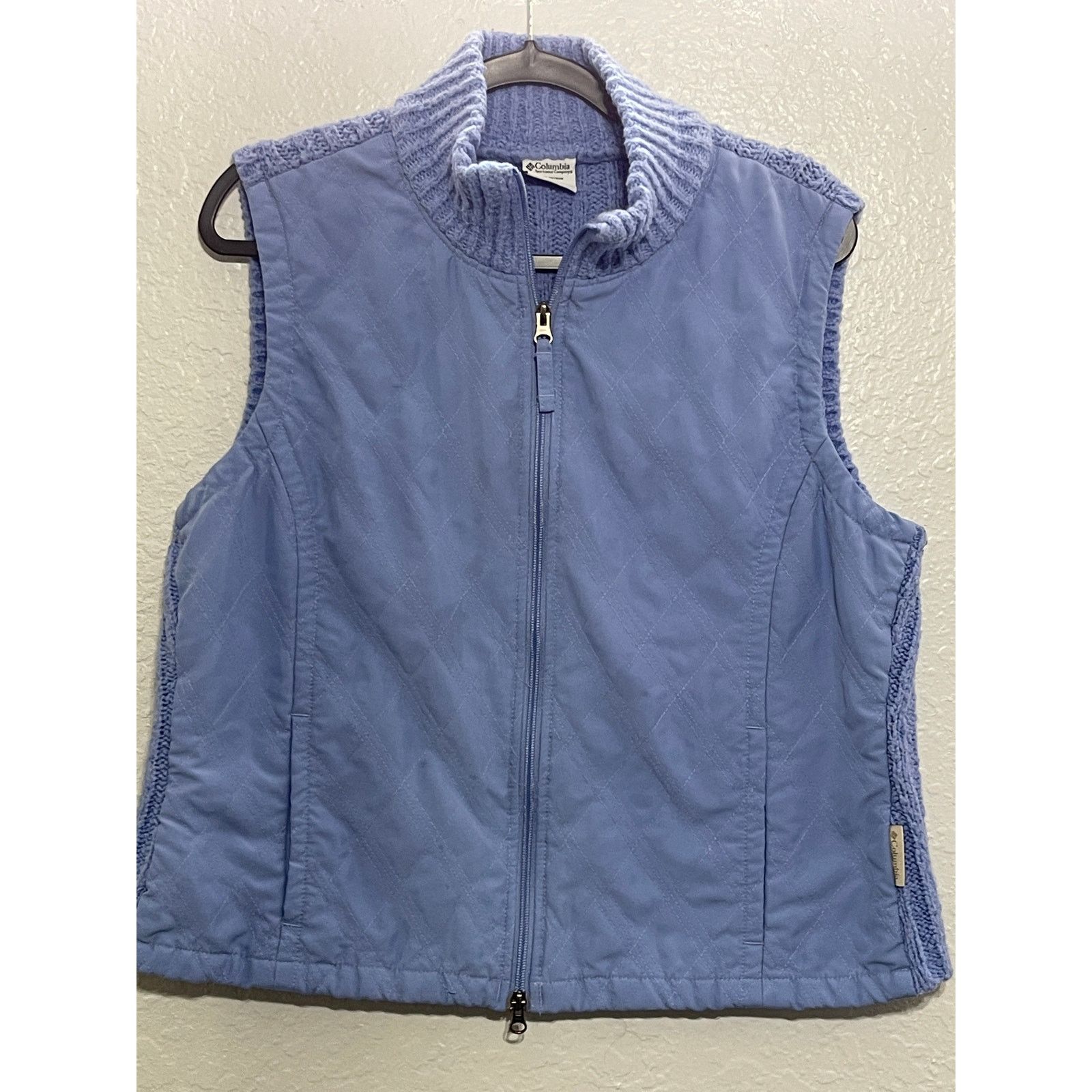 Columbia Columbia Women’s Vest Size XL– Blue Zip-Up Sleeveless Jacket Size XL / US 12-14 / IT 48-50 - 1 Thumbnail