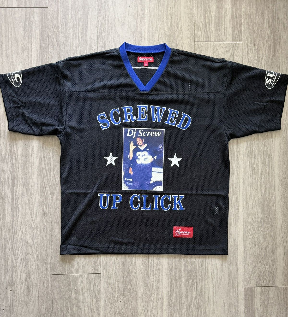 Supreme Supreme Dj Screw Jersey Black Size US L / EU 52-54 / 3 - 1 Thumbnail