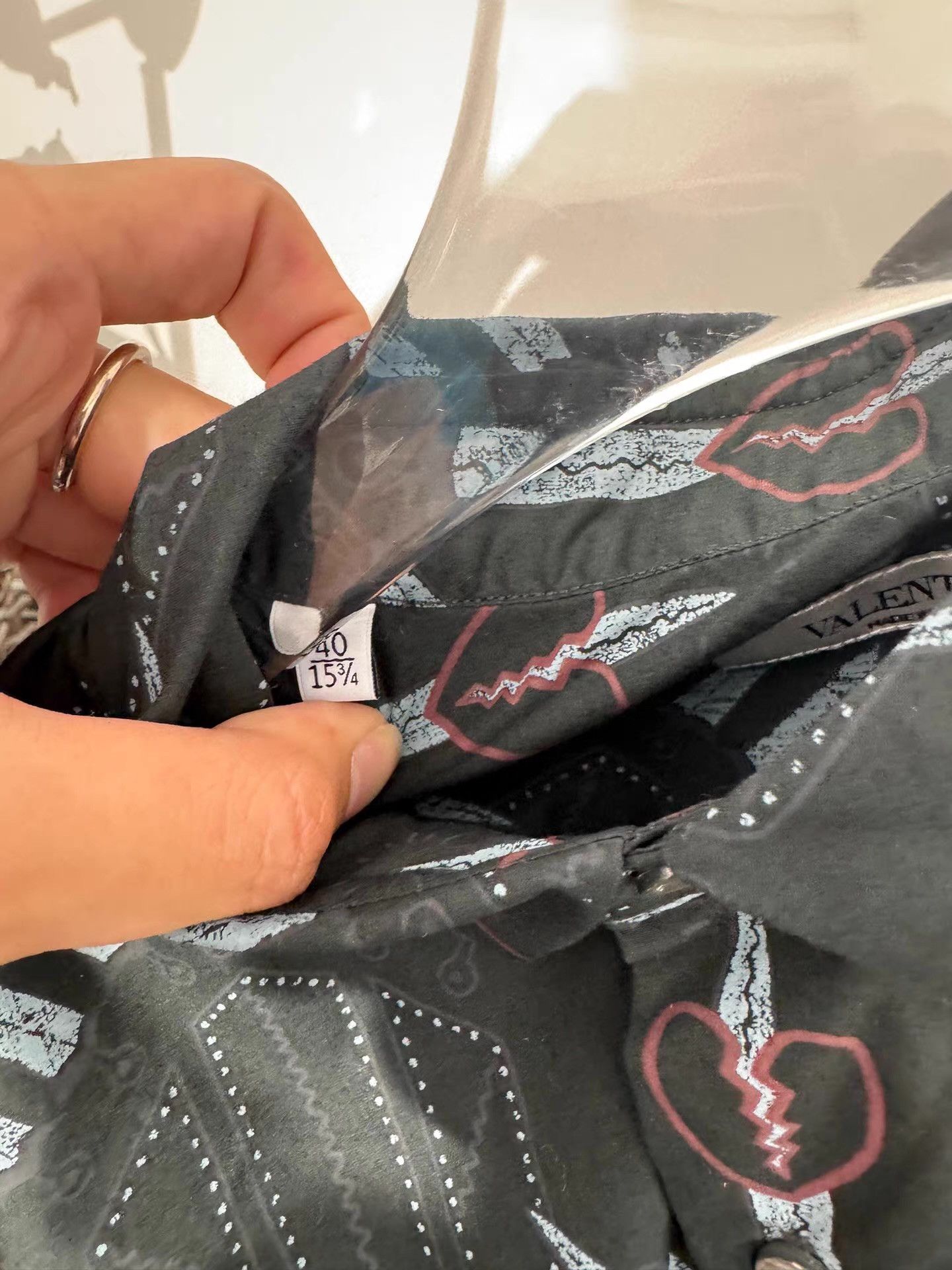 Valentino Valentino Heartbreak Shirt Q17 Size US L / EU 52-54 / 3 - 4 Thumbnail