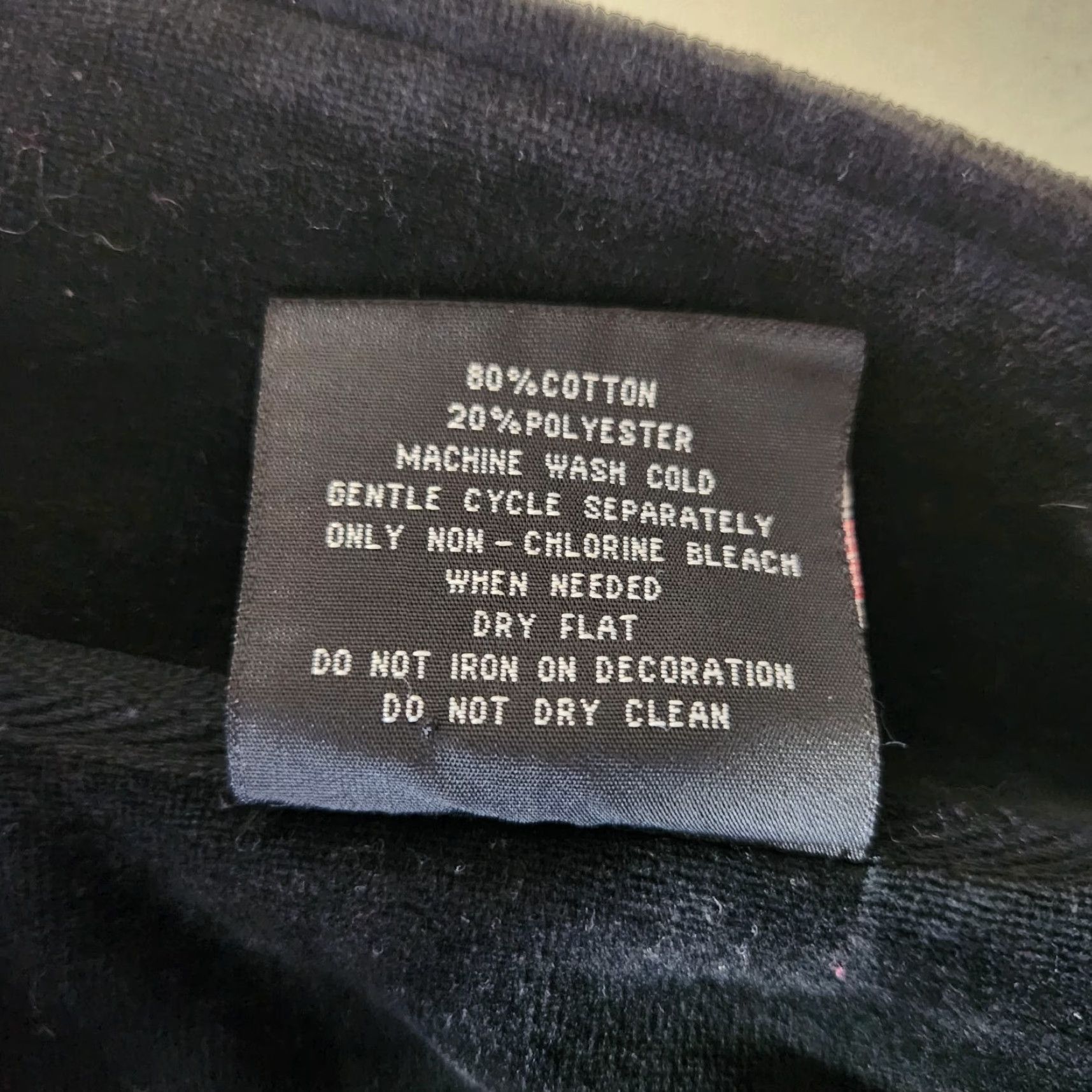 Southpole VINTAGE South Pole Mens Black Velour Full Zip Track Jacket-Size L Size US L / EU 52-54 / 3 - 6 Thumbnail