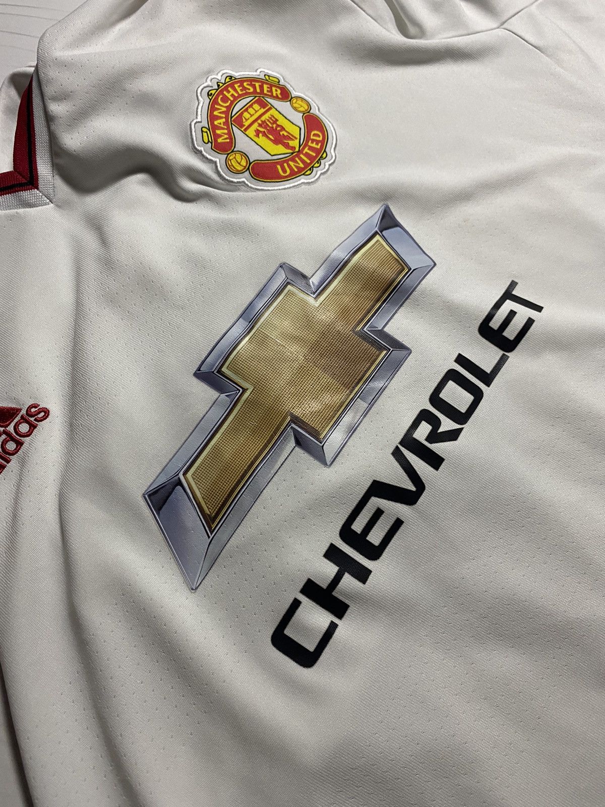 Adidas × Vintage Manchester United 2015/16 Away Football Shirt Jersey Size US XXL / EU 58 / 5 - 10 Thumbnail