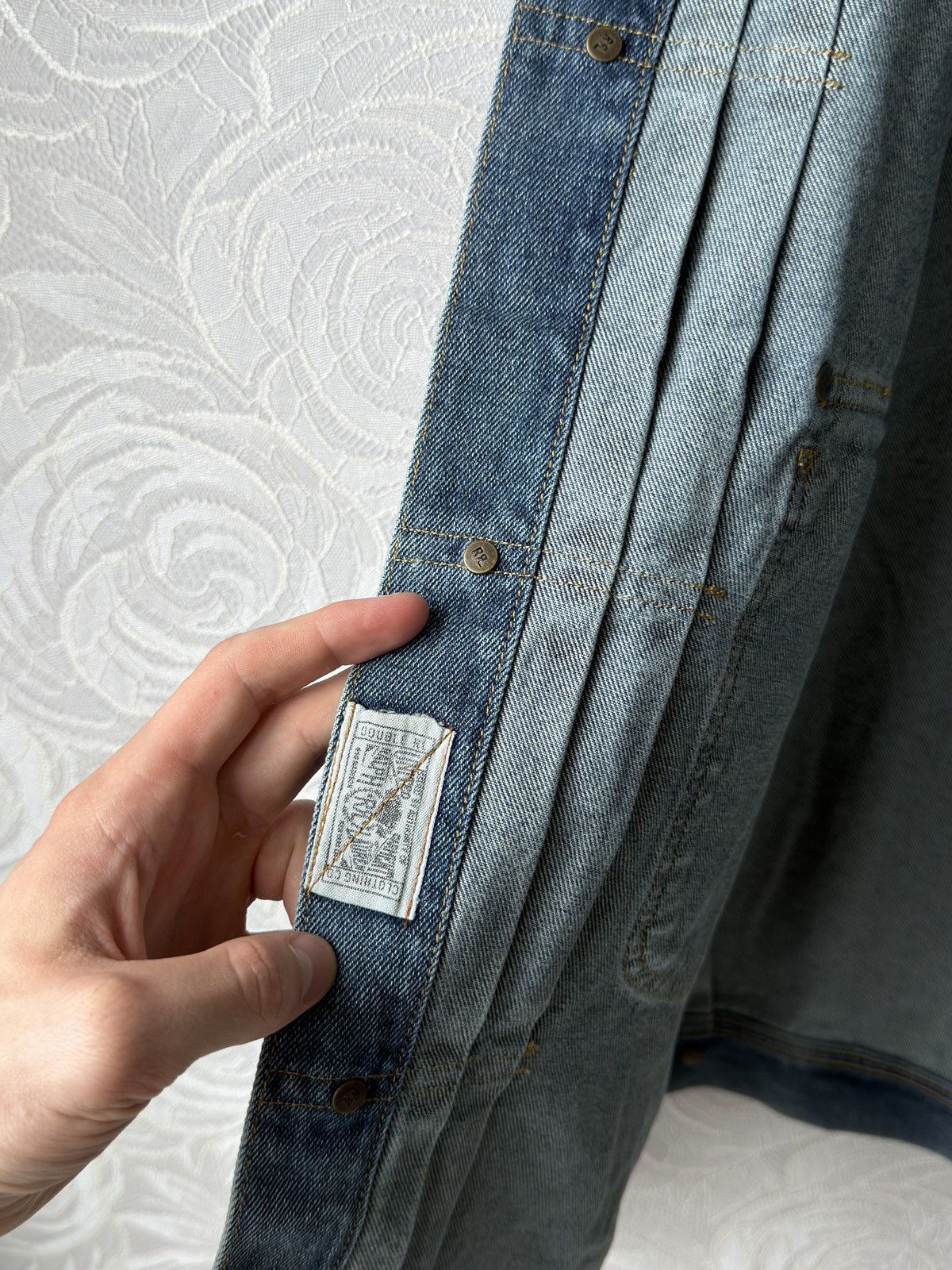 RRL Ralph Lauren Ralph Lauren RRL Double RL Blue Denim Trucker Jacket Cowboy Size US L / EU 52-54 / 3 - 11 Thumbnail